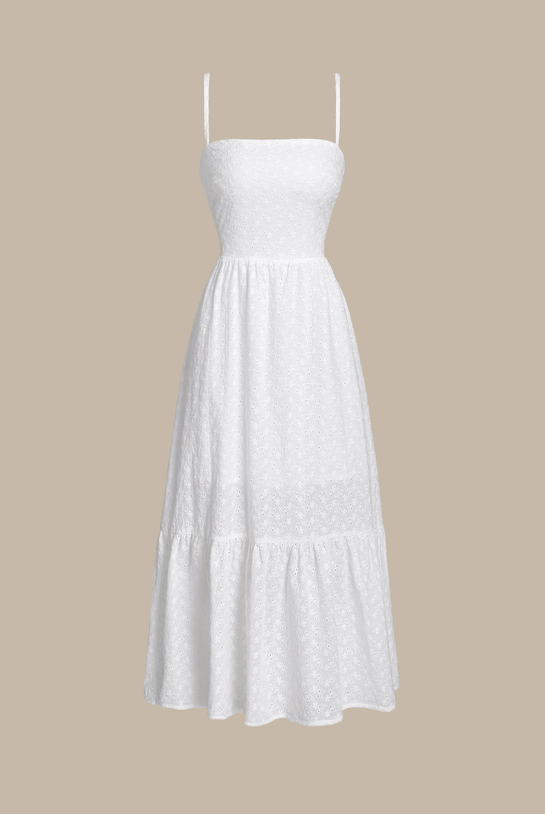 Women'S Woven Cotton Cover-ups Sustainable Beach Dress - BERLOOK