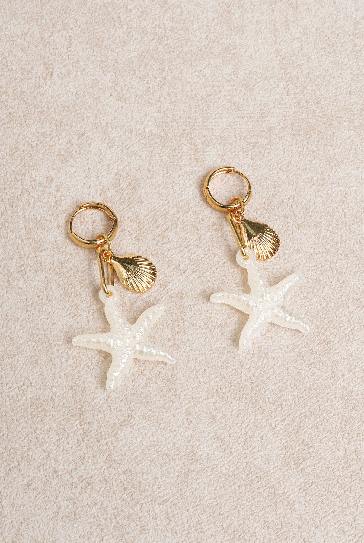 Women's Alloy Starfish Earrings Sustainable Earrings - BERLOOK