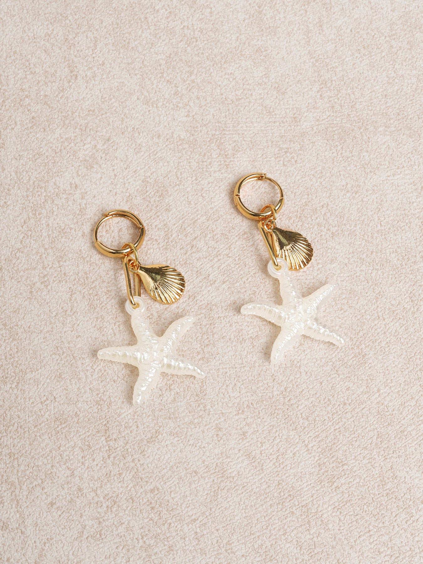 Women's Alloy Starfish Earrings Sustainable Earrings - BERLOOK