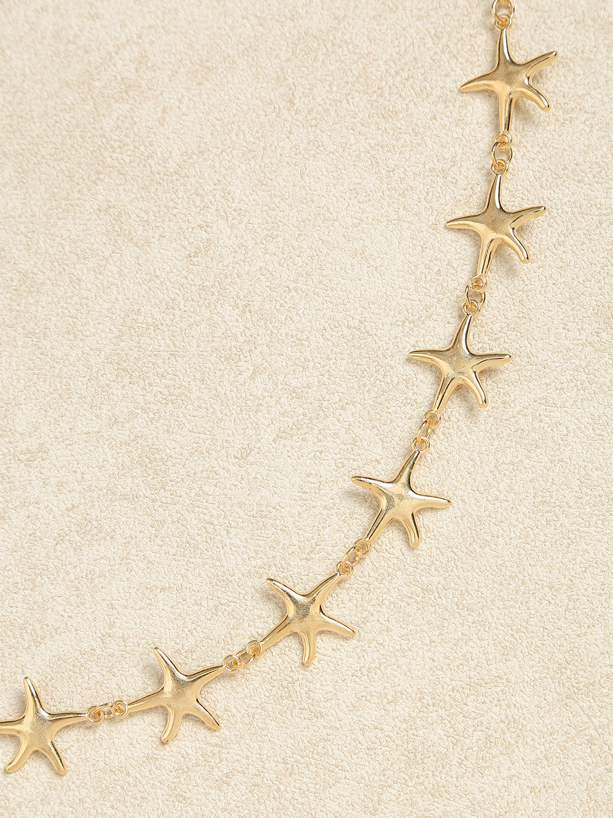 Women's Alloy Starfish Waist Chain Sustainable Beach Accessories - BERLOOK