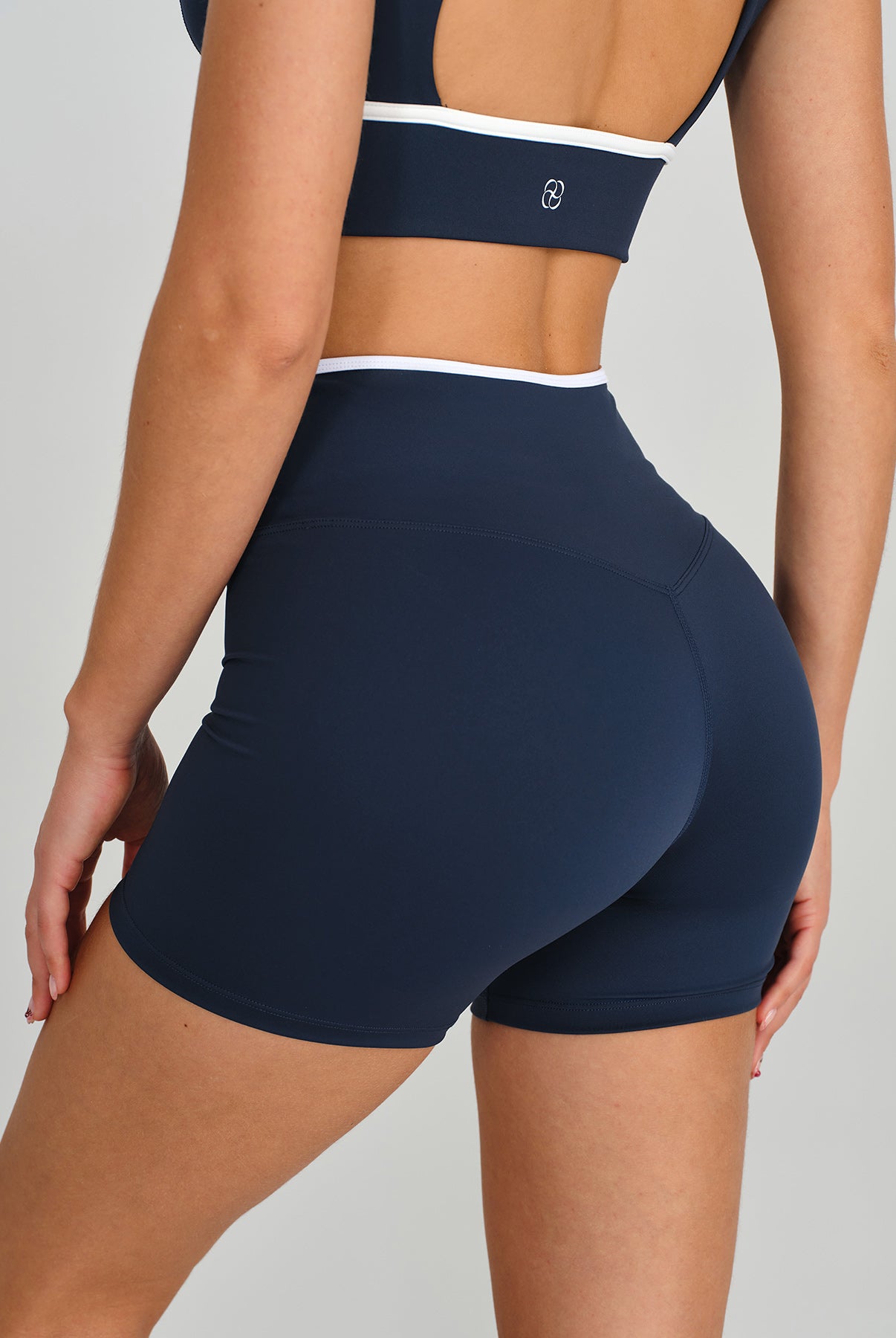 Women's Knit Nylon Athletic Shorts Sustainable Yoga Bottoms - BERLOOK