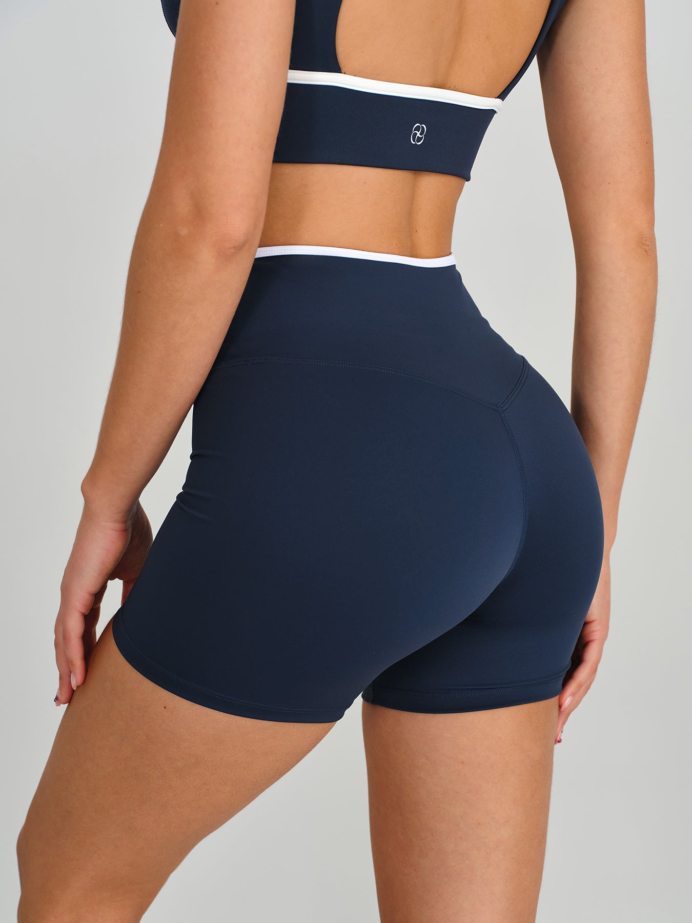 Women's Knit Nylon Athletic Shorts Sustainable Yoga Bottoms - BERLOOK