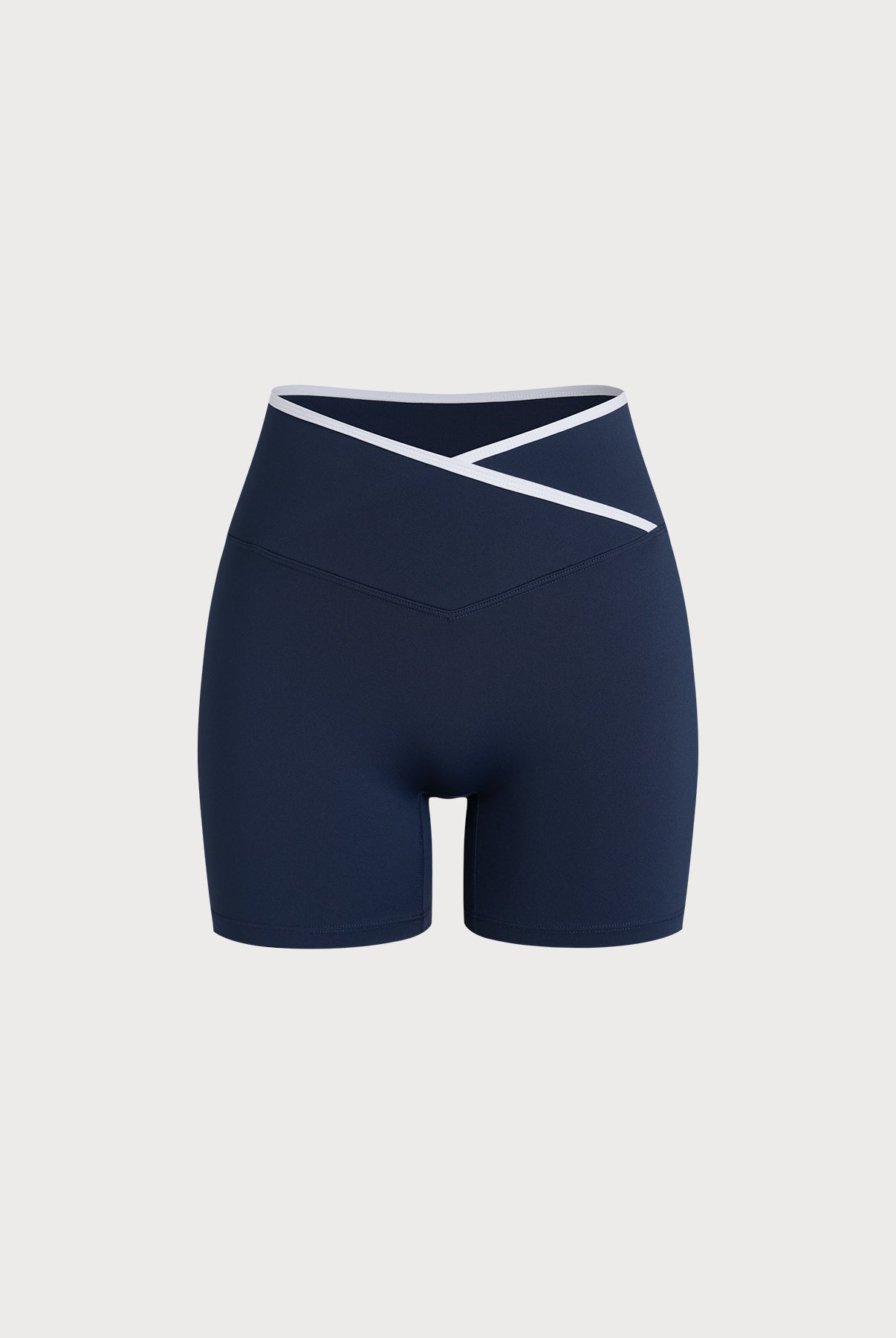 Women's Knit Nylon Athletic Shorts Sustainable Yoga Bottoms - BERLOOK