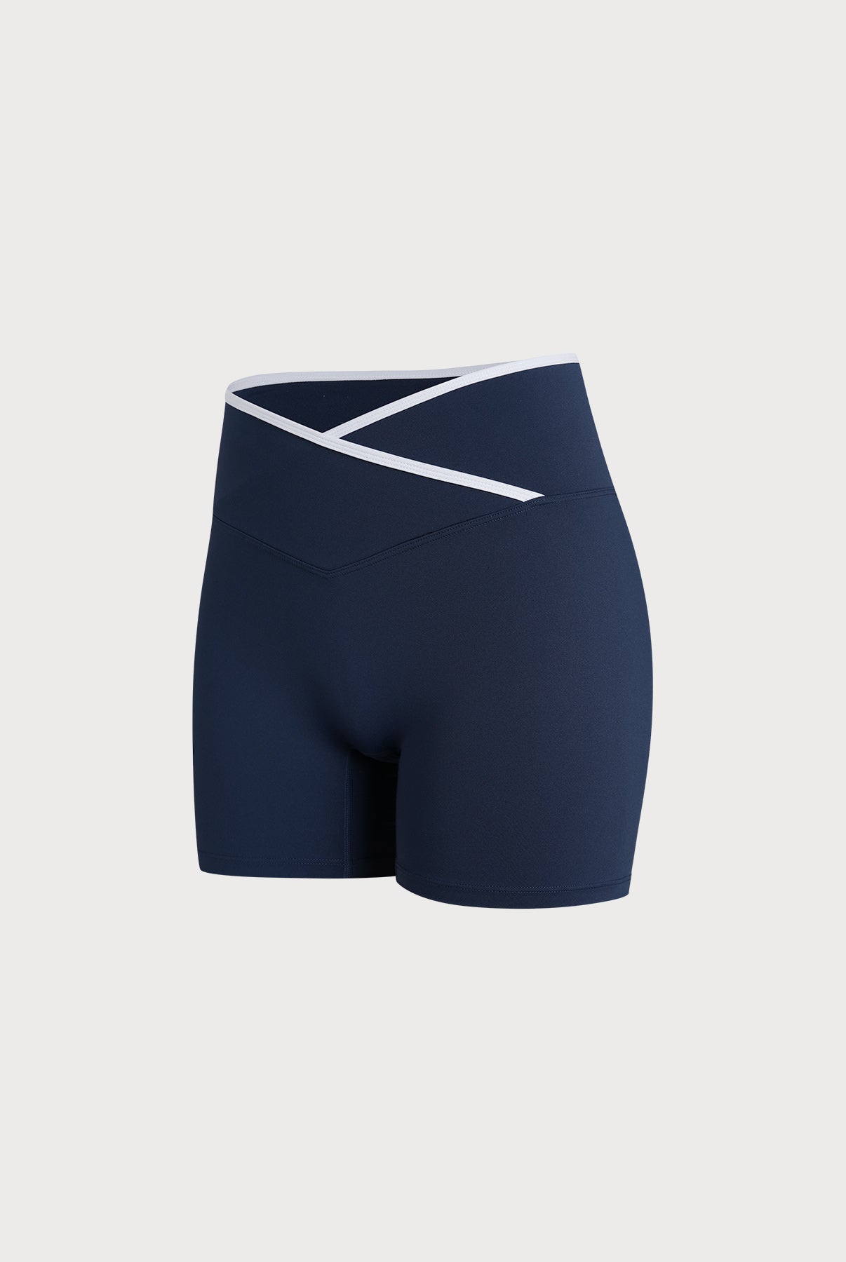 Women's Knit Nylon Athletic Shorts Sustainable Yoga Bottoms - BERLOOK