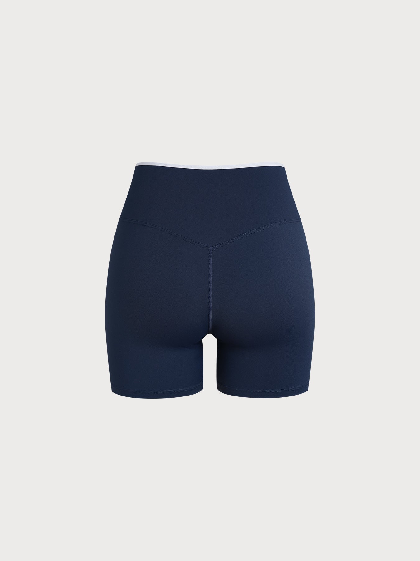 Women's Knit Nylon Athletic Shorts Sustainable Yoga Bottoms - BERLOOK