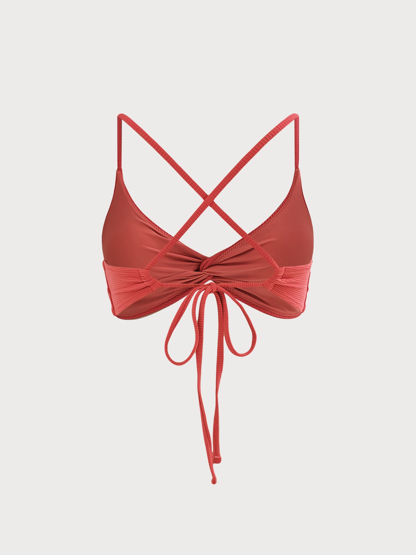 Women's Knit Nylon Bikini Top Sustainable Bikinis - BERLOOK