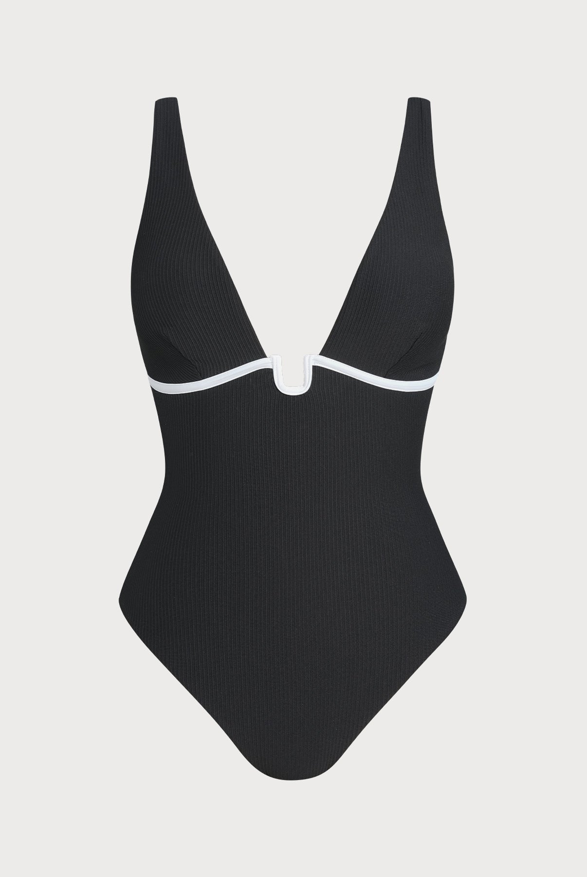 Women's Knit Nylon One-Piece Swimsuit Sustainable One-Pieces - BERLOOK