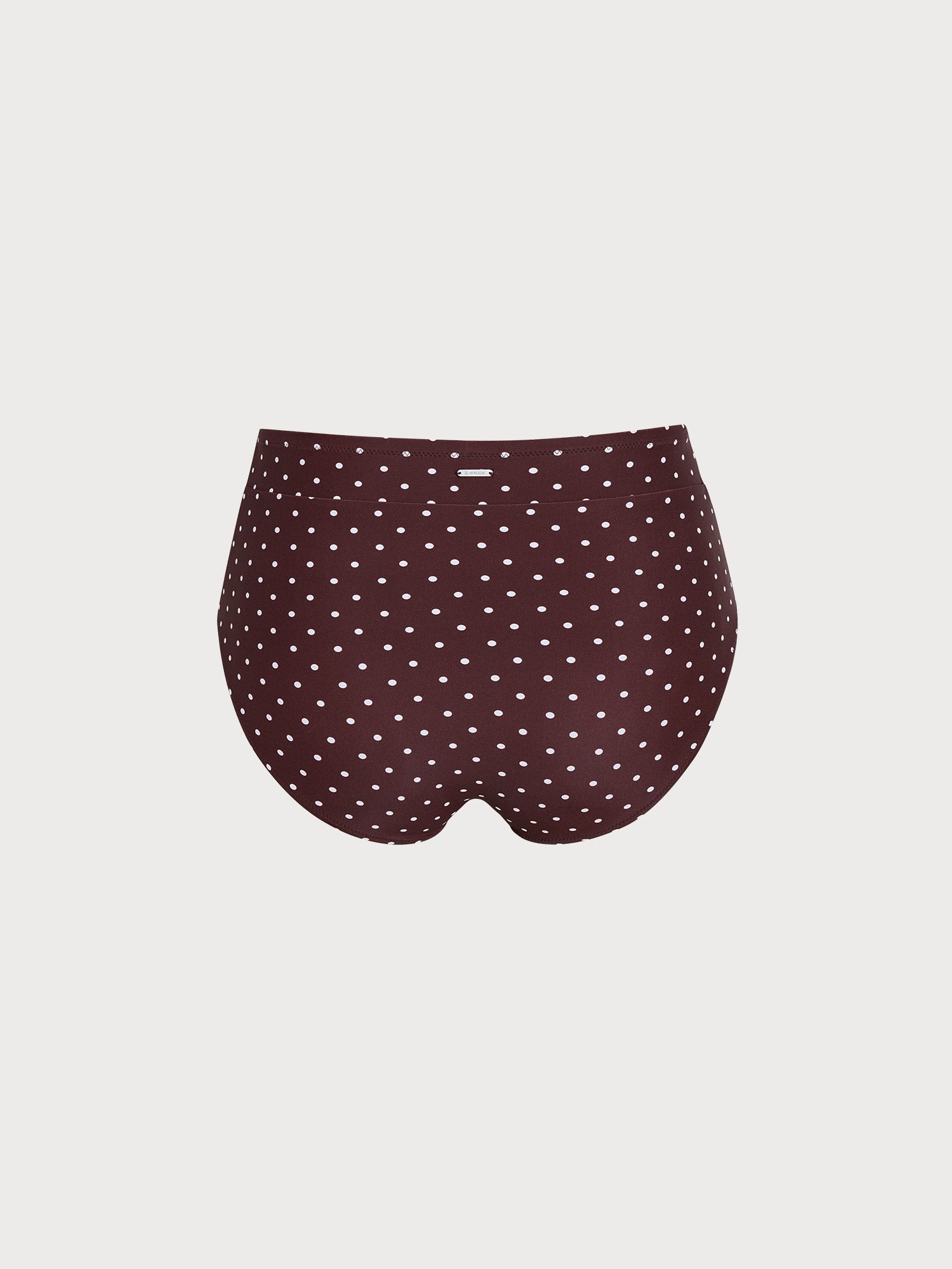 Women's Knit Nylon Plus Size Bikini Bottom Sustainable - BERLOOK - 01