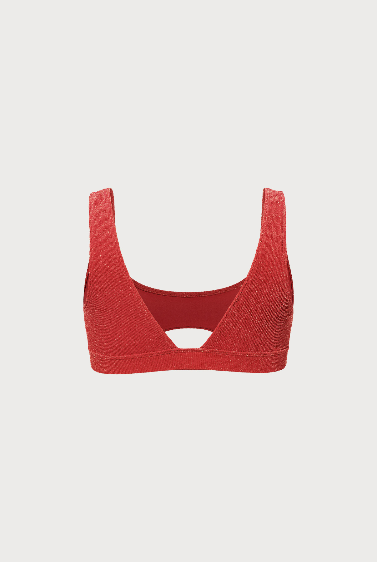 Women's Knit Nylon Plus Size Bikini Top Sustainable Plus Size Bikinis - BERLOOK