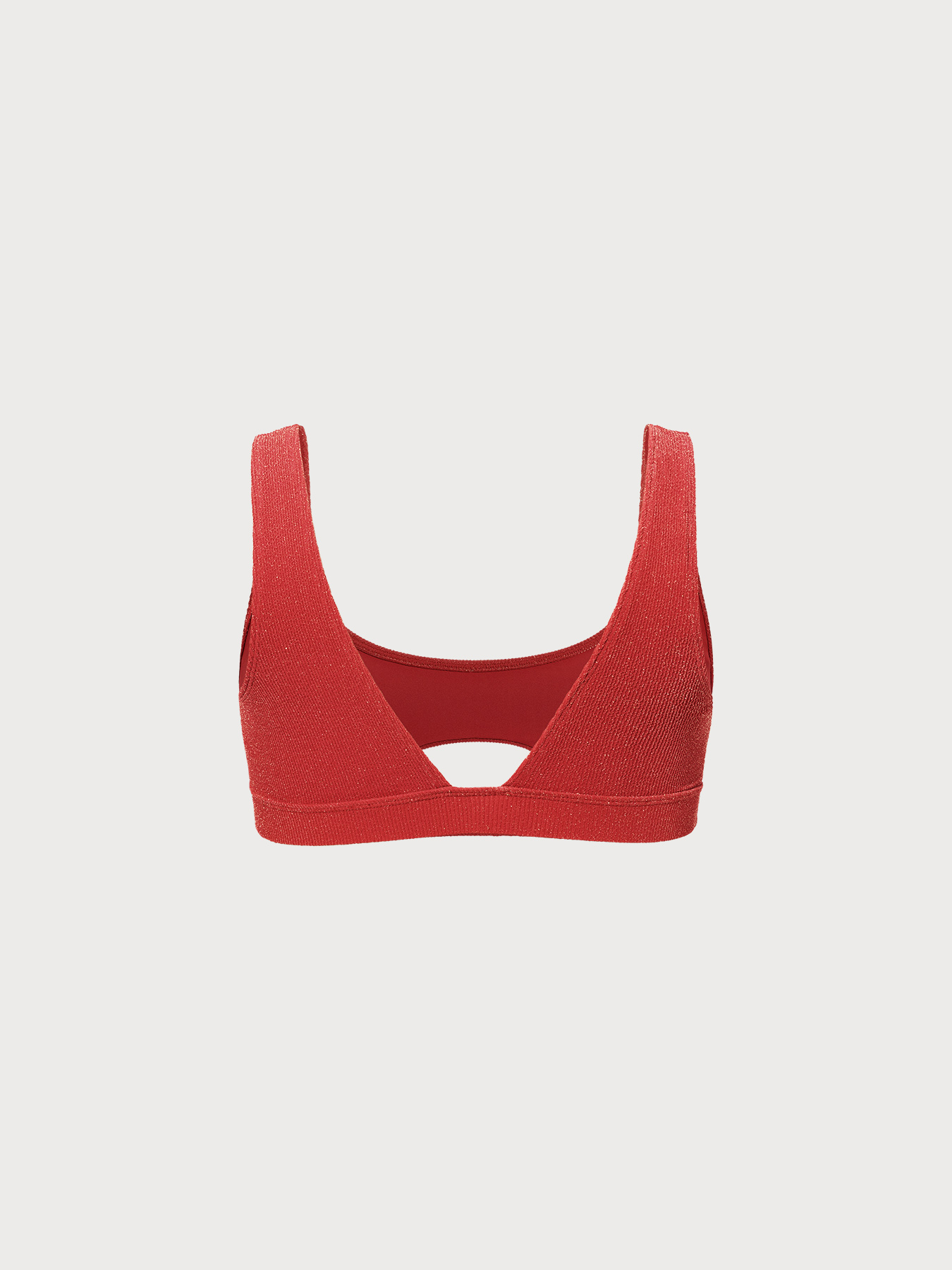 Women's Knit Nylon Plus Size Bikini Top Sustainable Plus Size Bikinis - BERLOOK