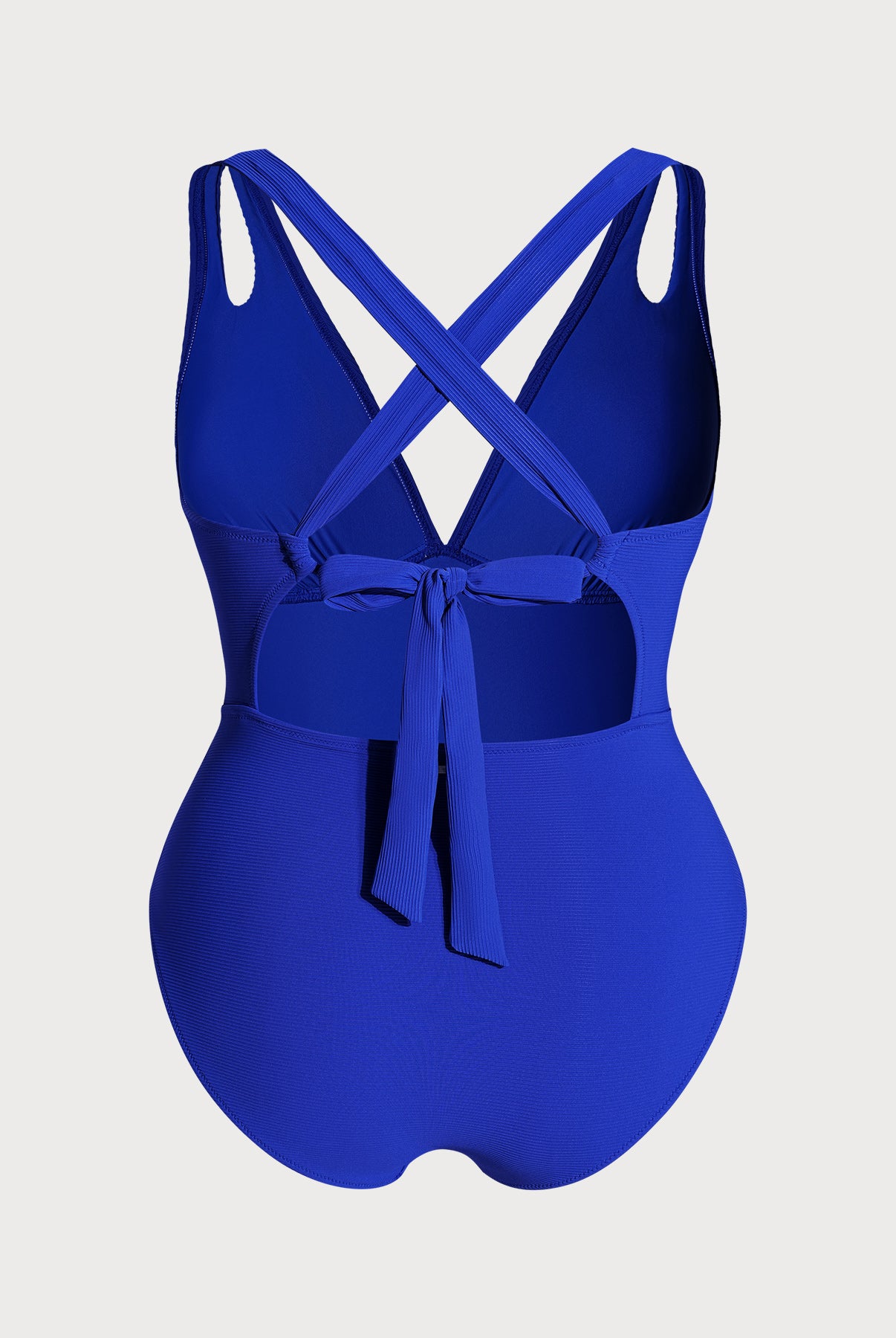 Women's knit nylon plus-size one-piece Sustainable Plus Size One-Pieces - BERLOOK