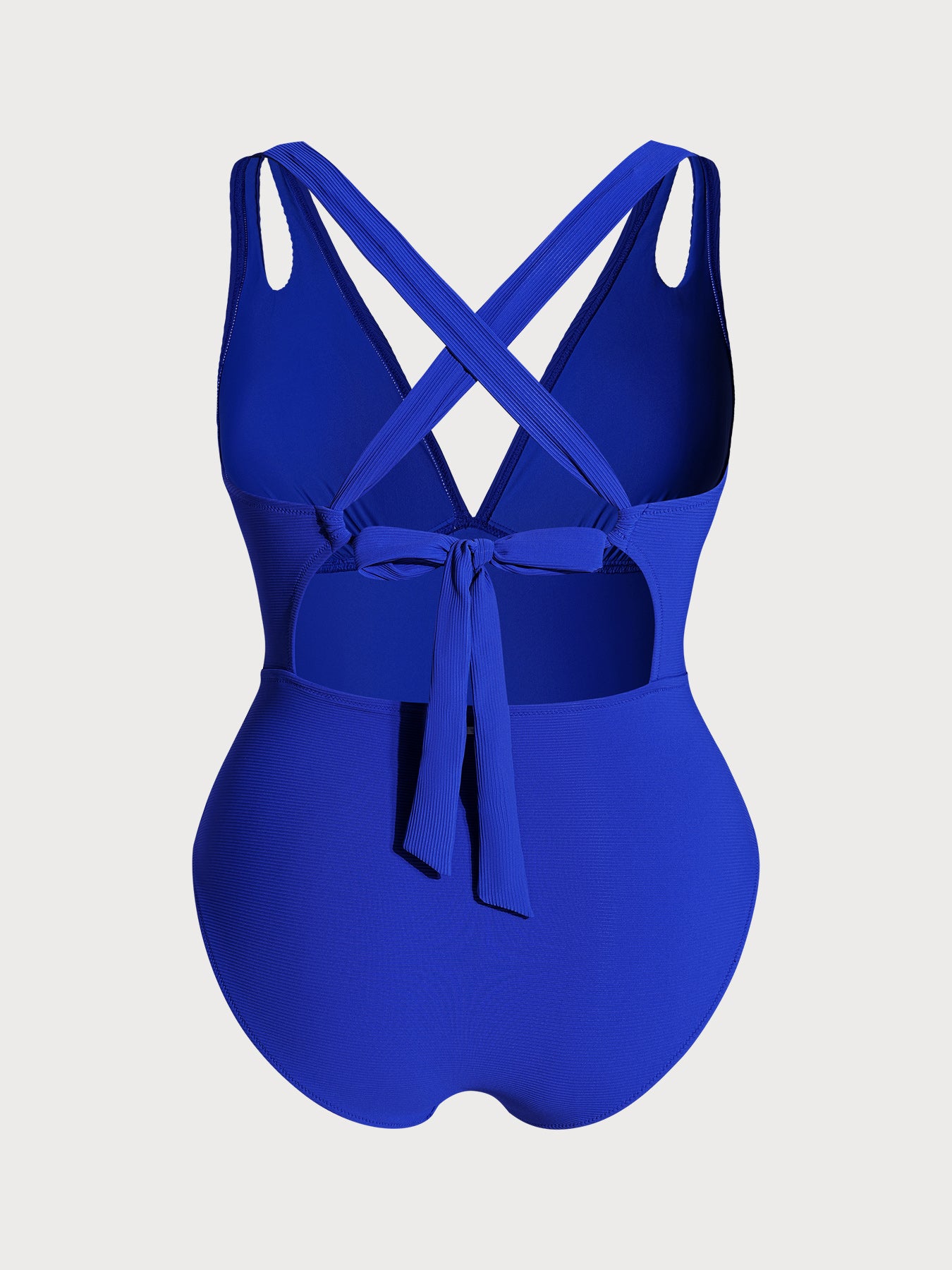 Women's knit nylon plus-size one-piece Sustainable Plus Size One-Pieces - BERLOOK
