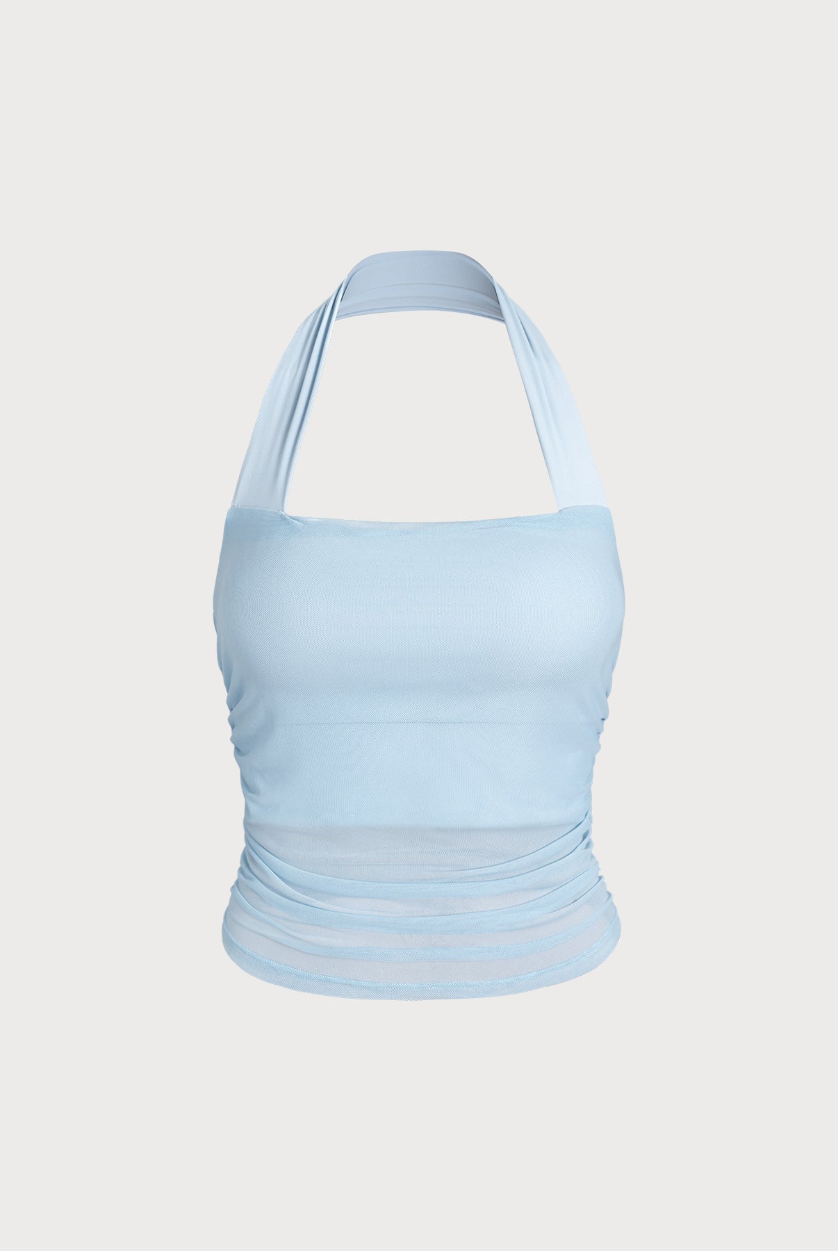 Women's Knit Nylon Sports Bra Sustainable Yoga Tops - BERLOOK