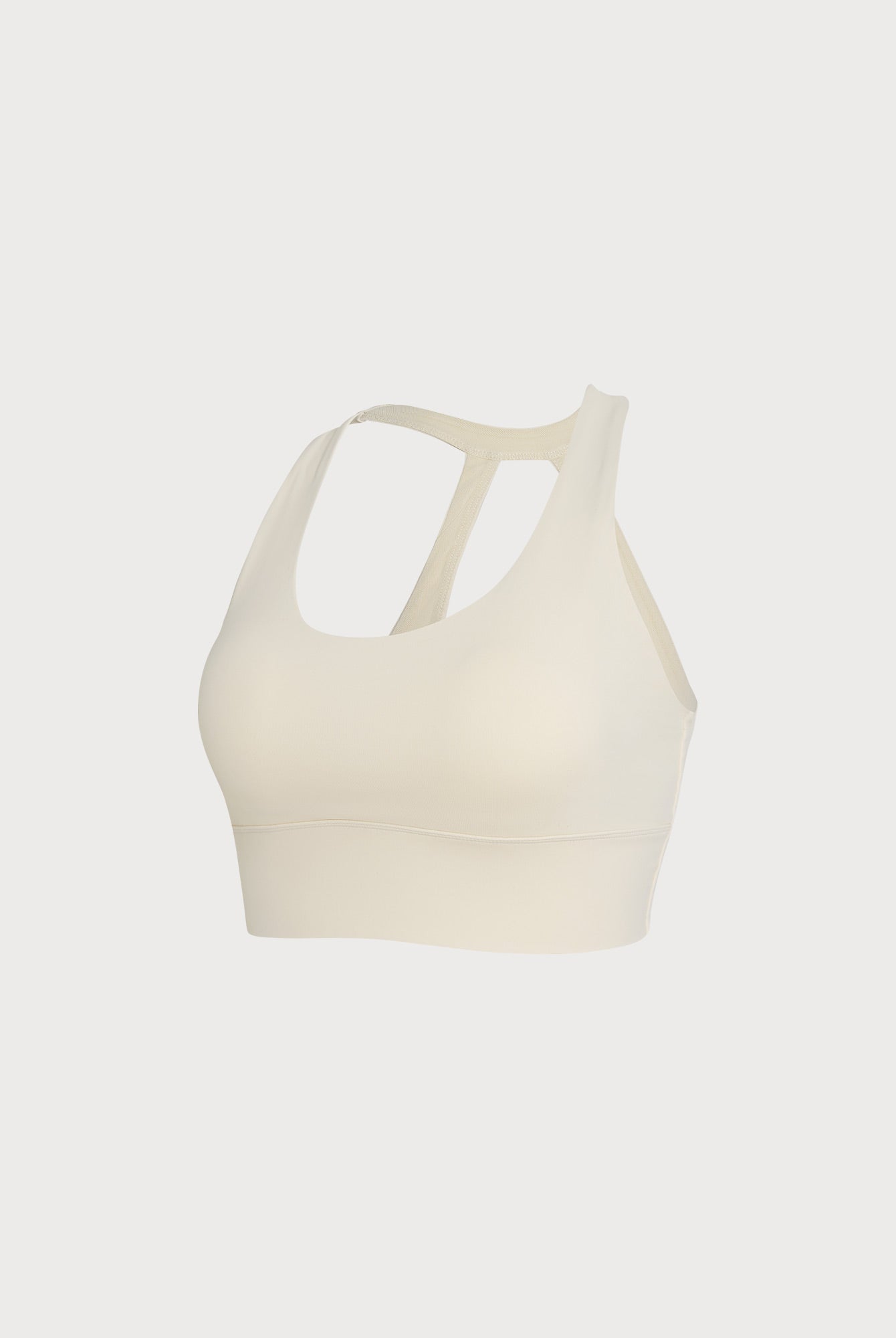 Women's Knit Nylon Sports Bra Sustainable Yoga Tops - BERLOOK