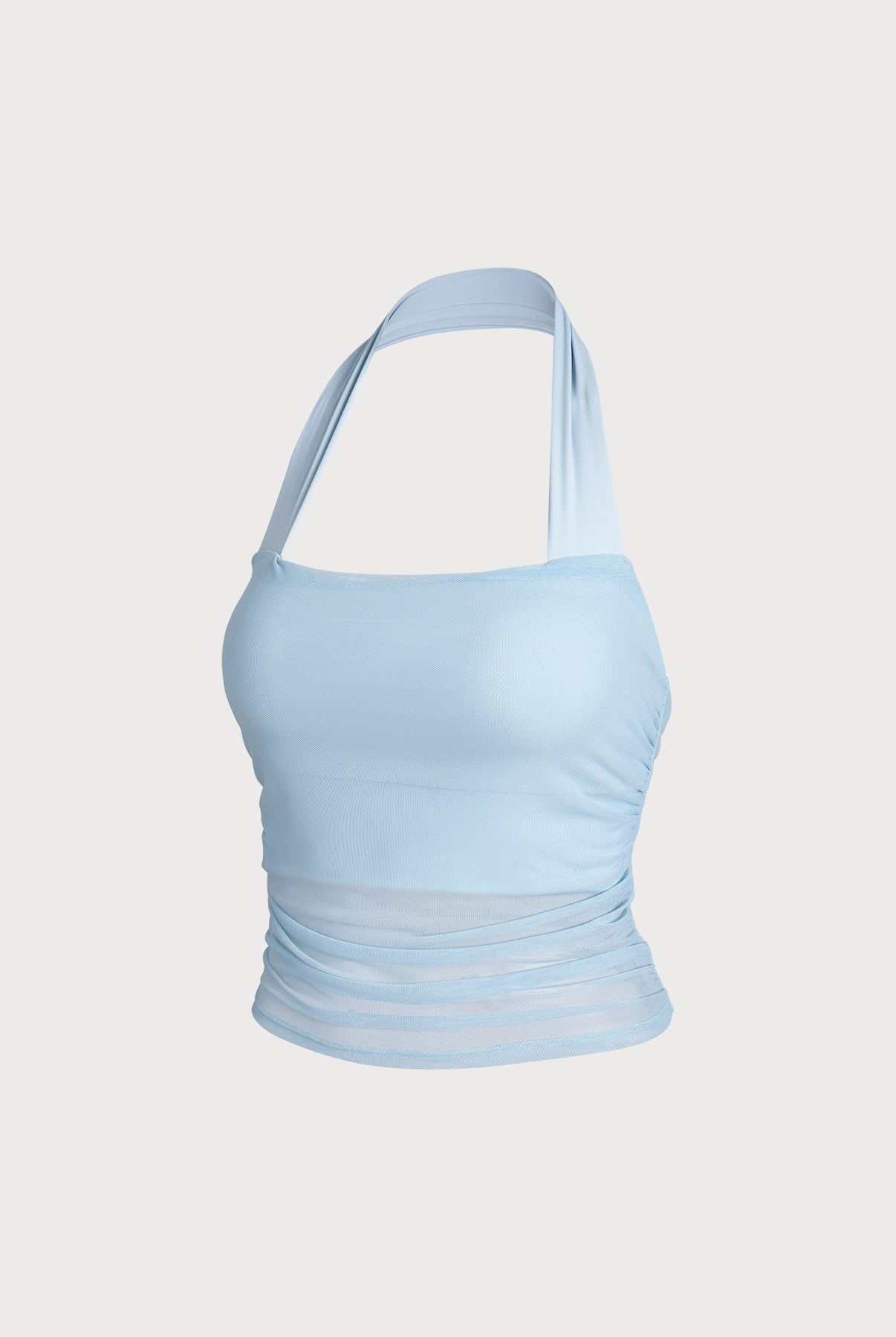 Women's Knit Nylon Sports Bra Sustainable Yoga Tops - BERLOOK