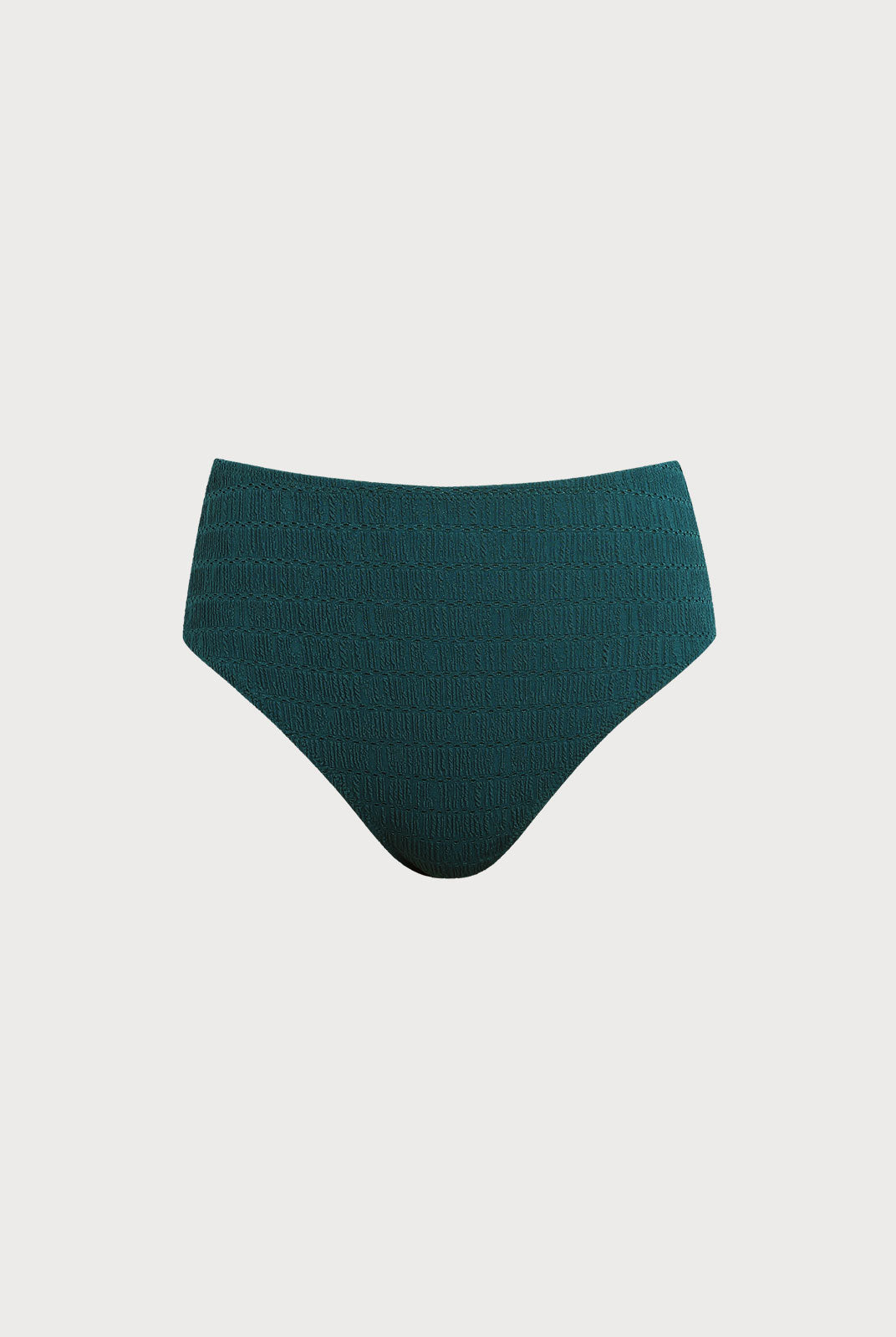 Women's Knit Nylon Surf Bottoms Dark Green Sustainable Surfing Clothes - BERLOOK
