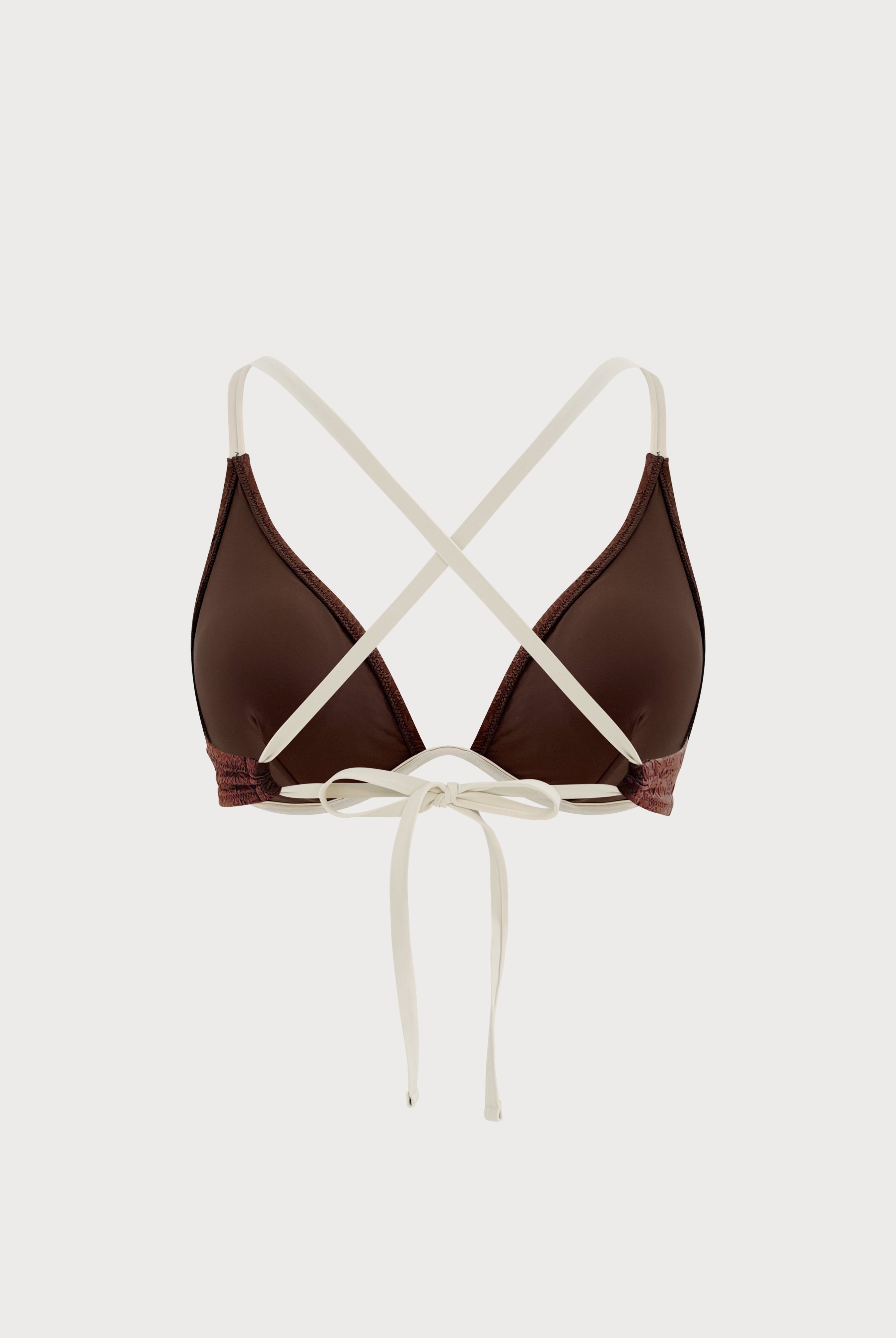 Women's Knit Polyester Bikini Top Sustainable Plus Size Bikinis - BERLOOK