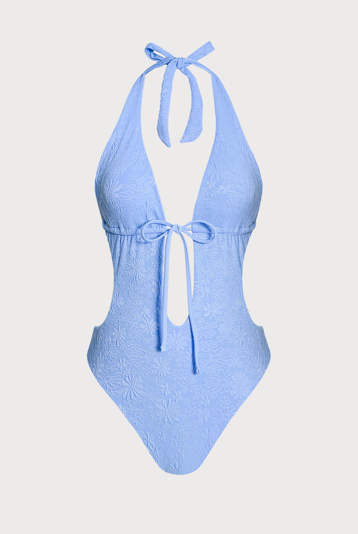 Women's Knit Polyester One-Piece Swimsuit Sustainable One-Pieces - BERLOOK