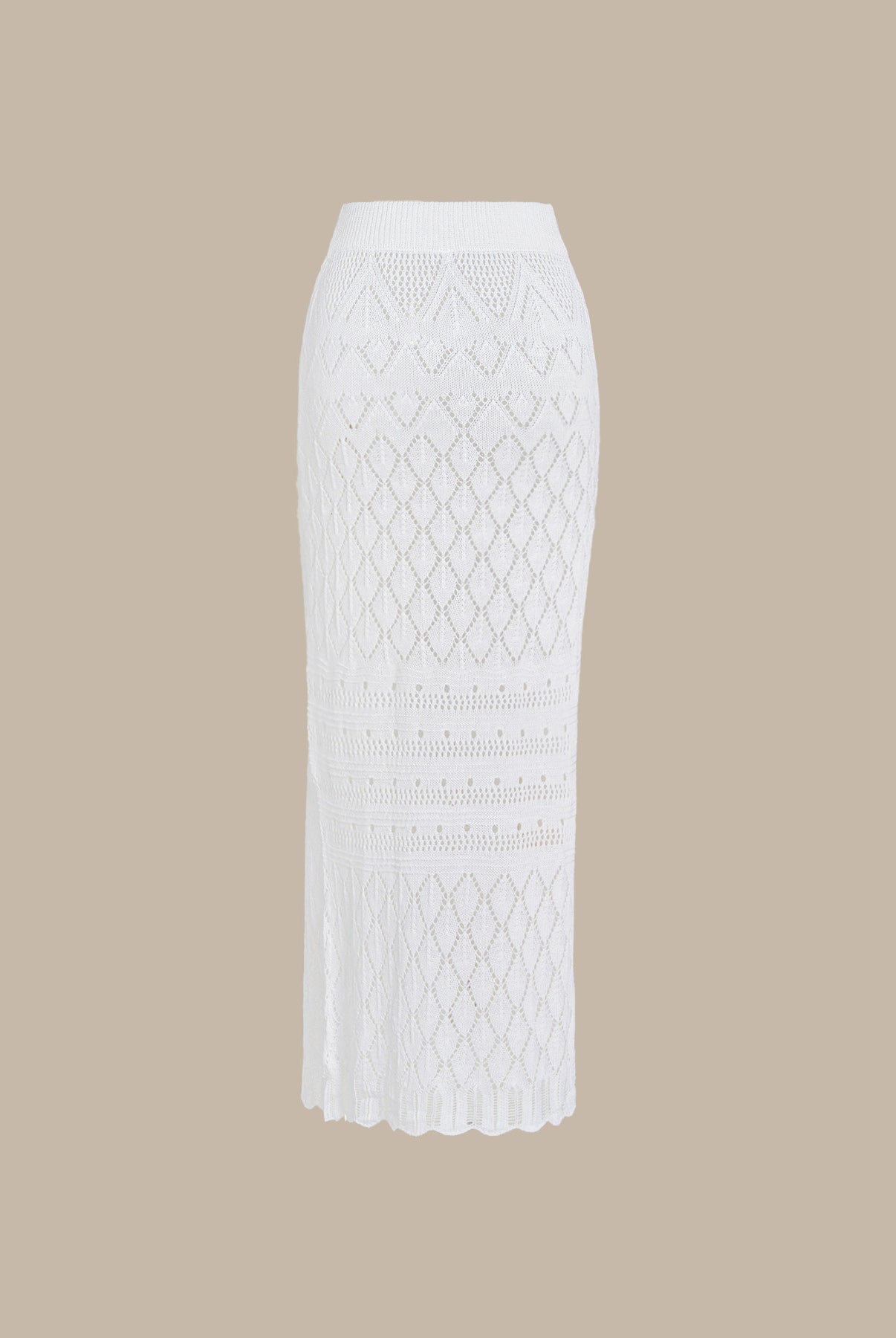 Women's Knitted Acrylic Pullover Sustainable Cover-ups - BERLOOK