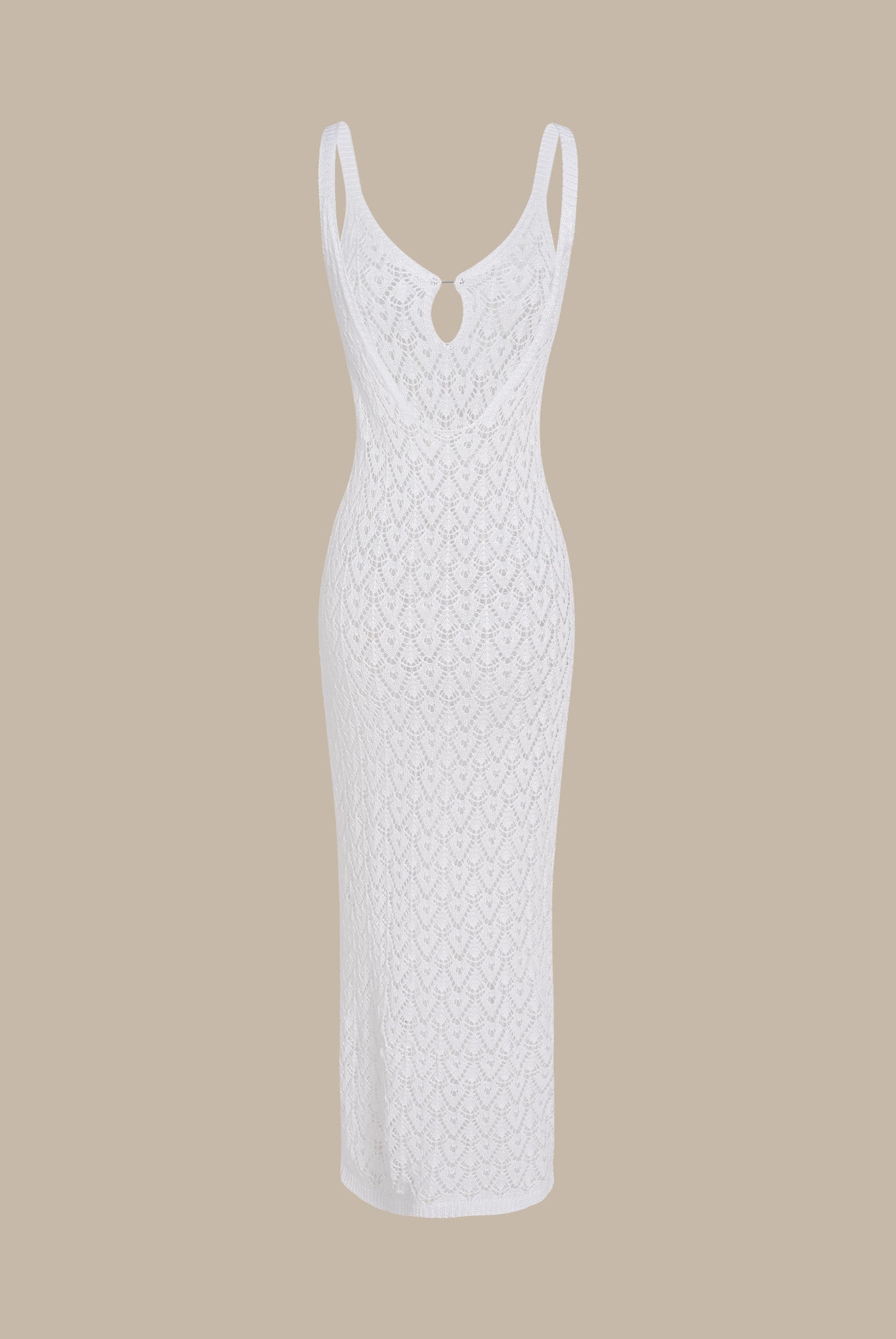 Women's Knitted Beach Dress Sustainable Cover-ups - BERLOOK