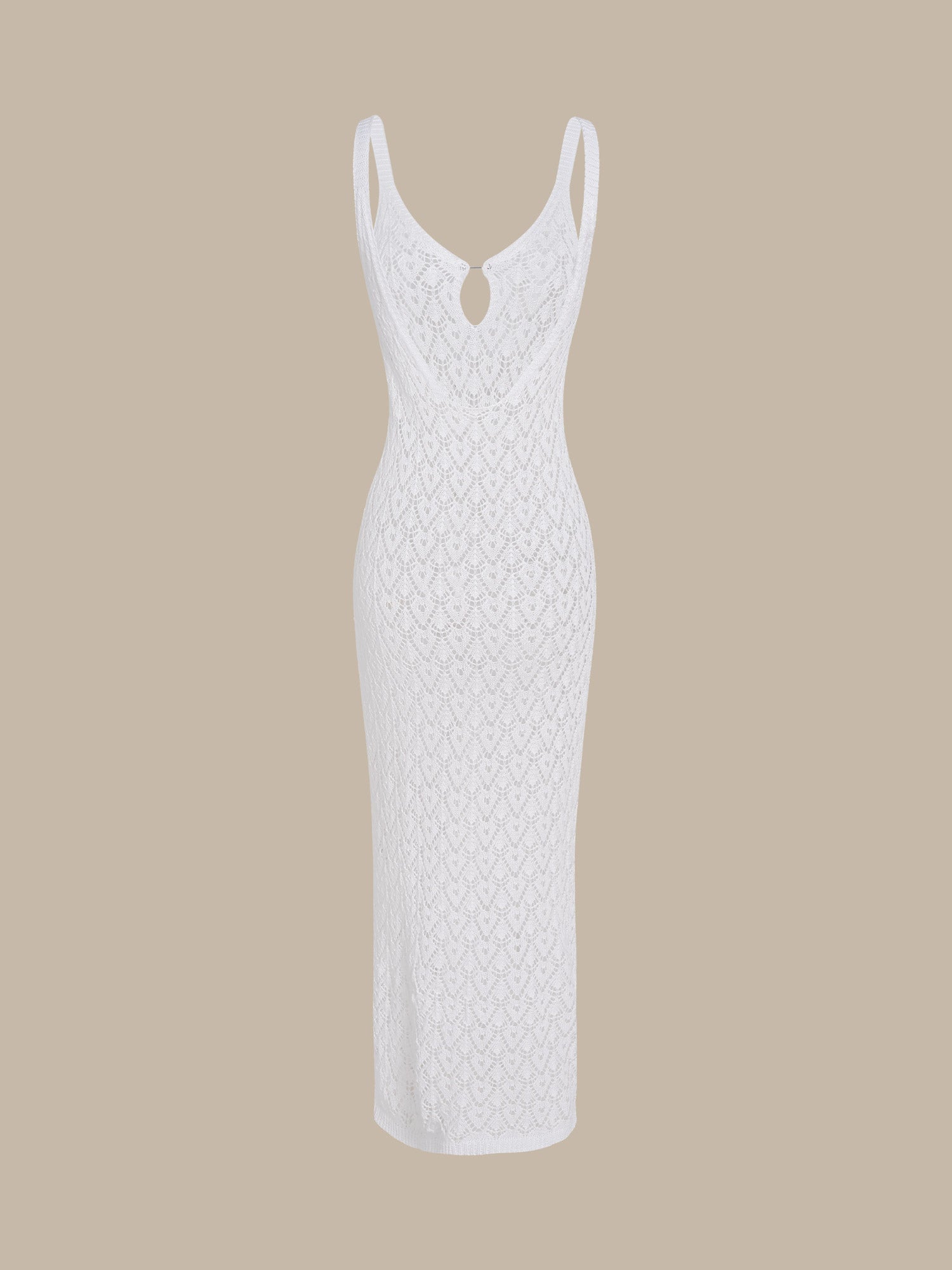 Women's Knitted Beach Dress Sustainable Cover-ups - BERLOOK