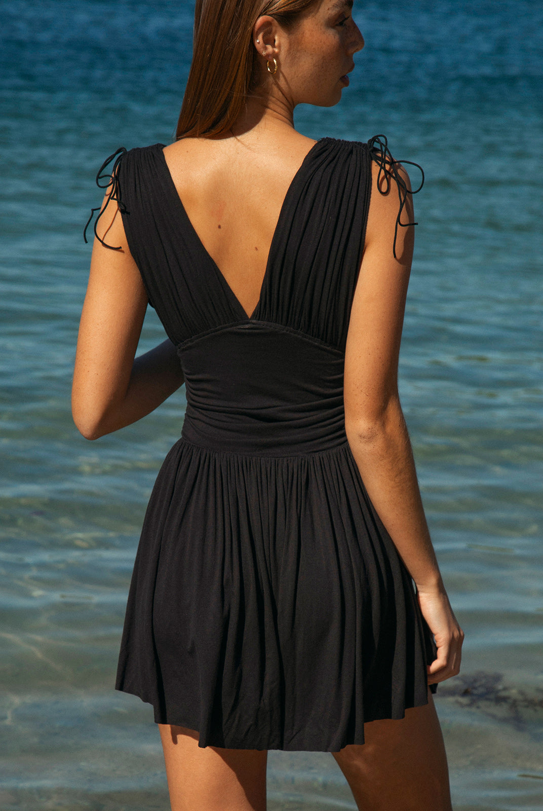 Women's Knitted Modal Cover-up Dress Sustainable Beach Dress - BERLOOK