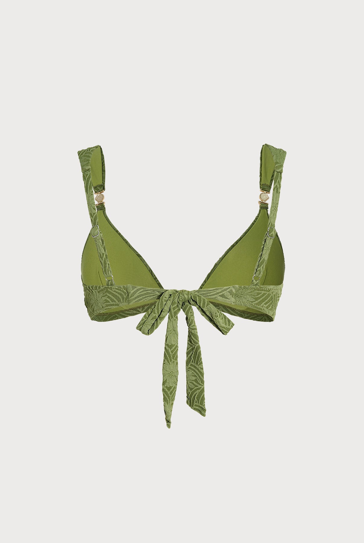 Women's Knitted Nylon Bikini Top Sustainable Bikinis - BERLOOK