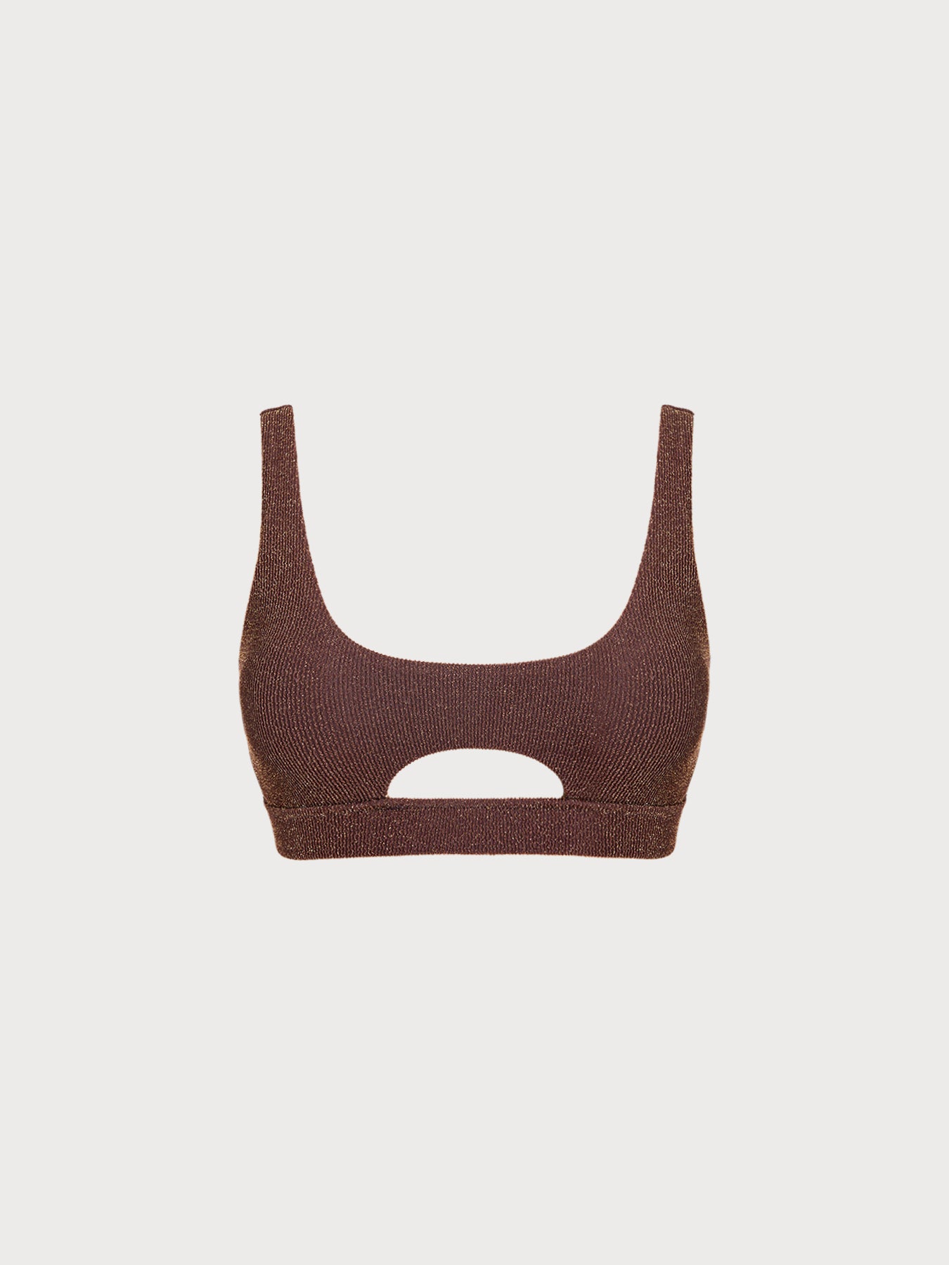 Women's Knitted Nylon Bikini Top Sustainable Bikinis - BERLOOK