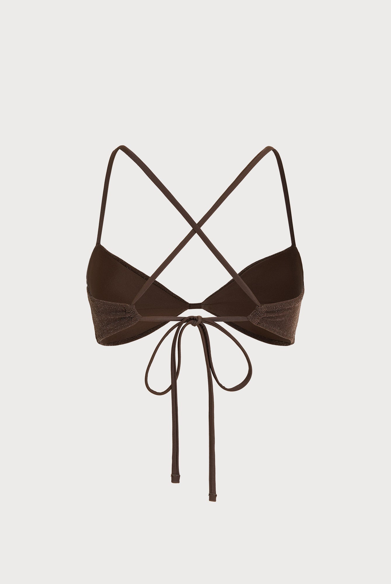 Women's Knitted Nylon Bikini Top Sustainable Bikinis - BERLOOK