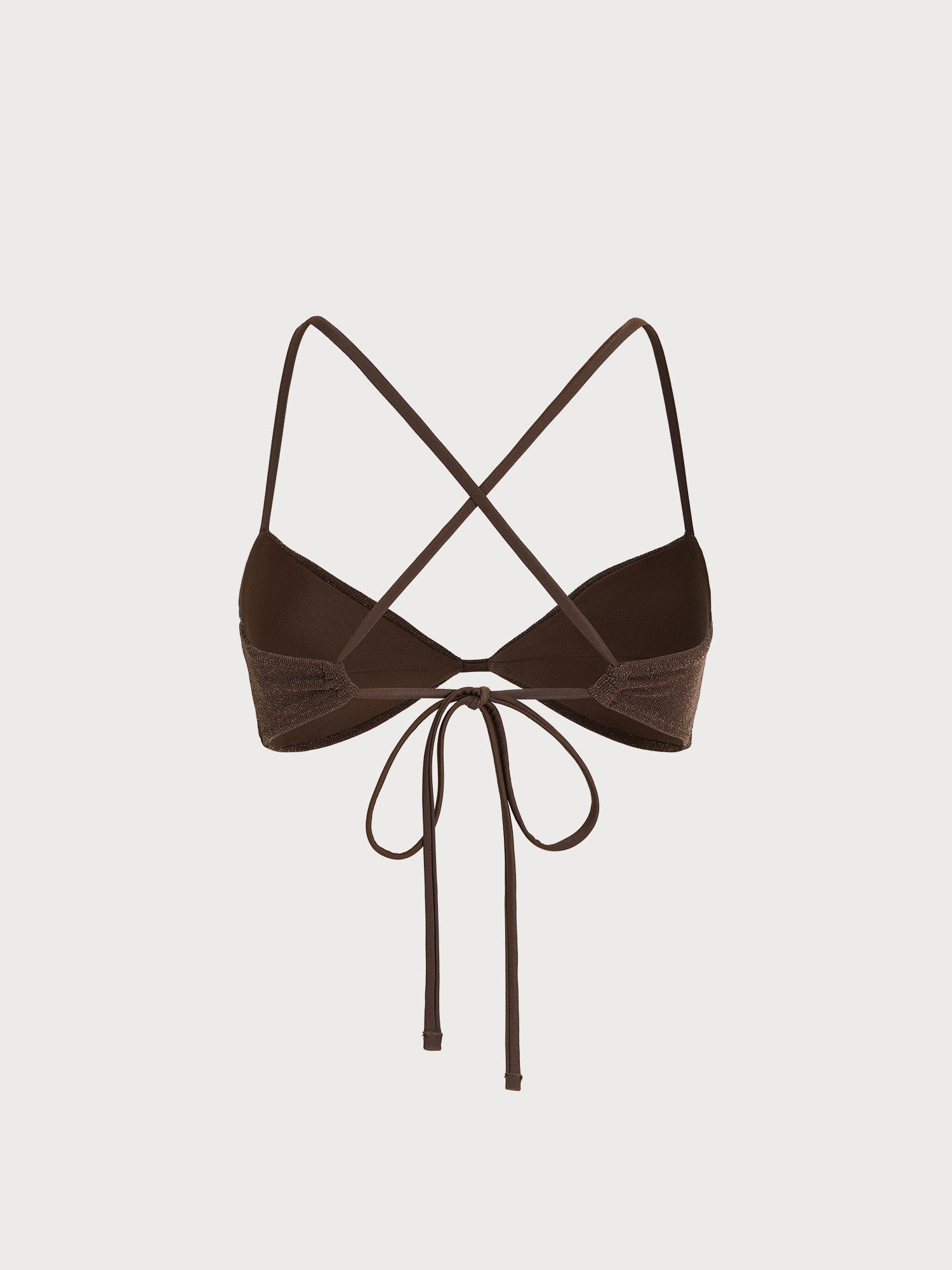 Women's Knitted Nylon Bikini Top Sustainable Bikinis - BERLOOK