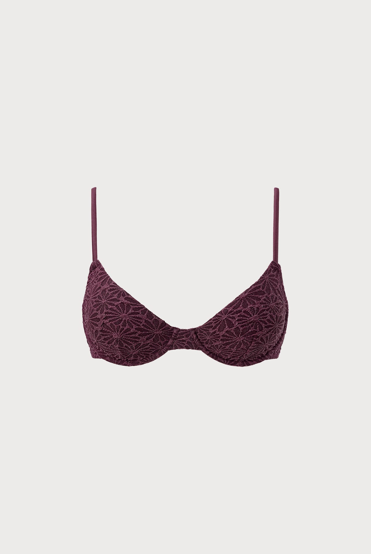Women's Knitted Nylon Bikini Top Sustainable Bikinis - BERLOOK