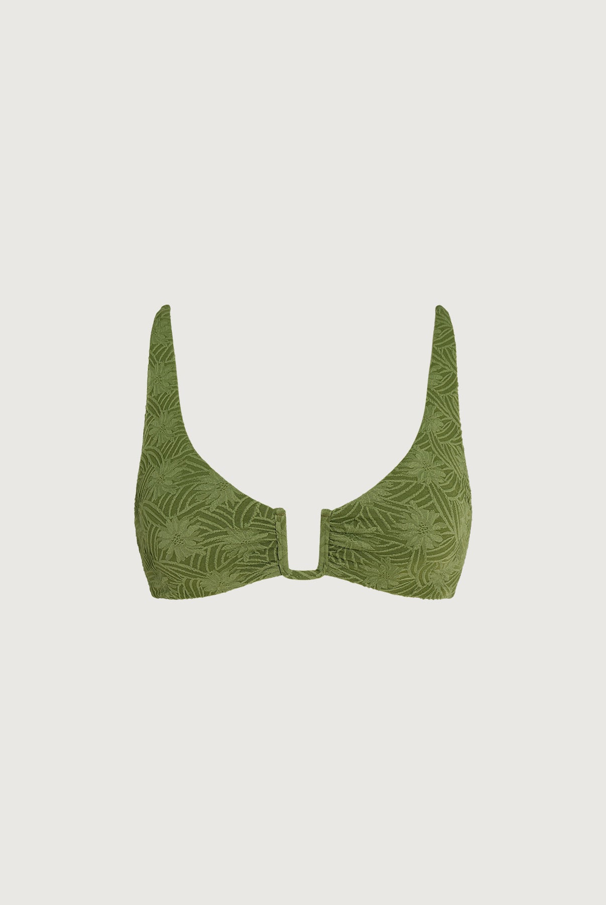 Women's Knitted Nylon Bikini Top Sustainable Bikinis - BERLOOK