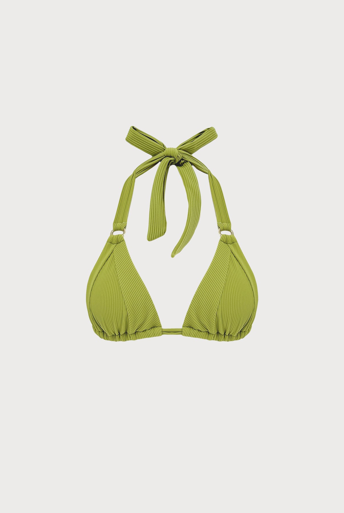 Women's Knitted Nylon Bikini Top Sustainable Bikinis - BERLOOK