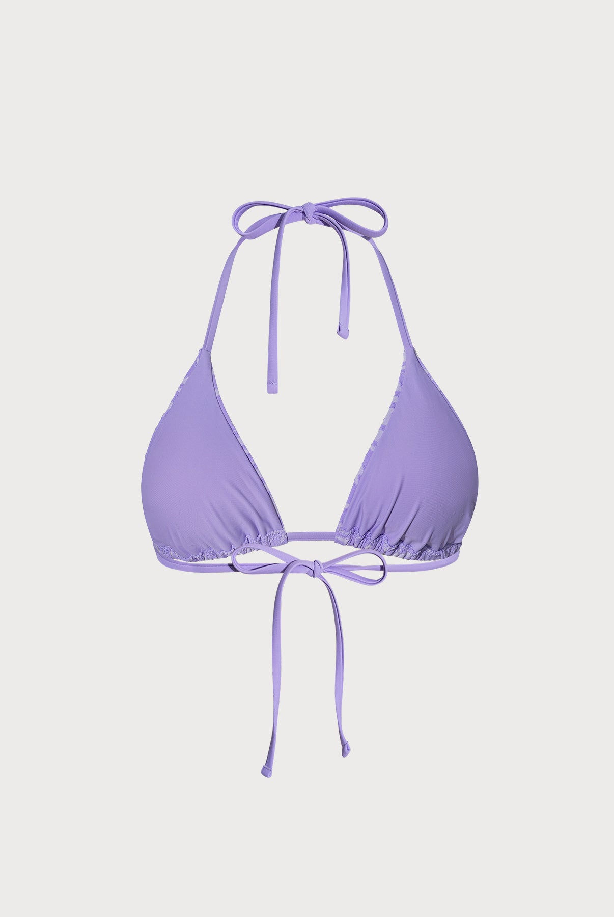 Women's Knitted Nylon Bikini Top Sustainable Bikinis - BERLOOK