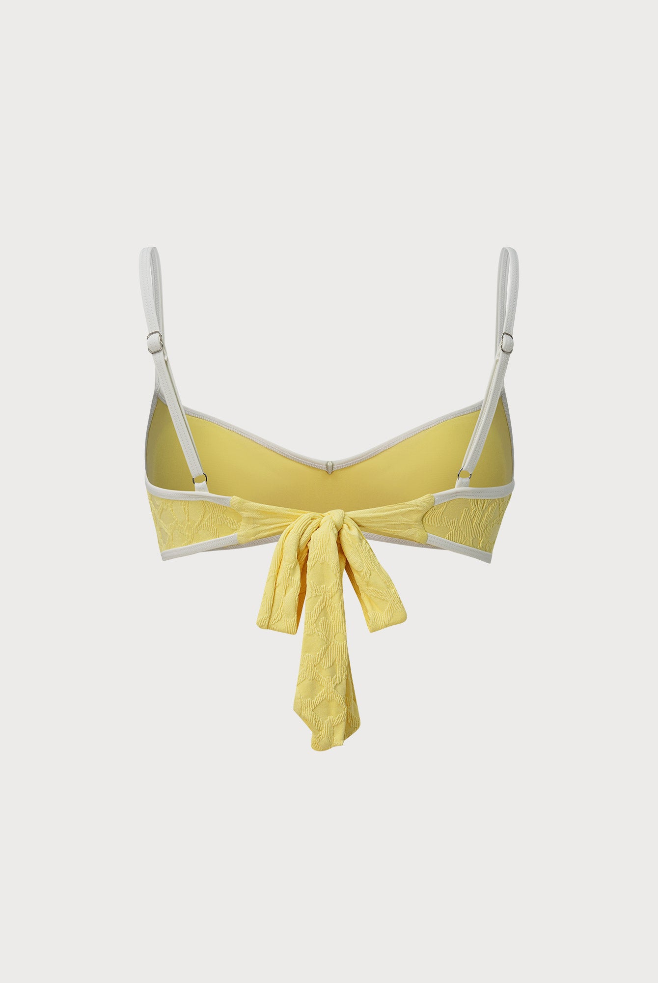 Women's Knitted Nylon Bikini Top Sustainable - BERLOOK - 06