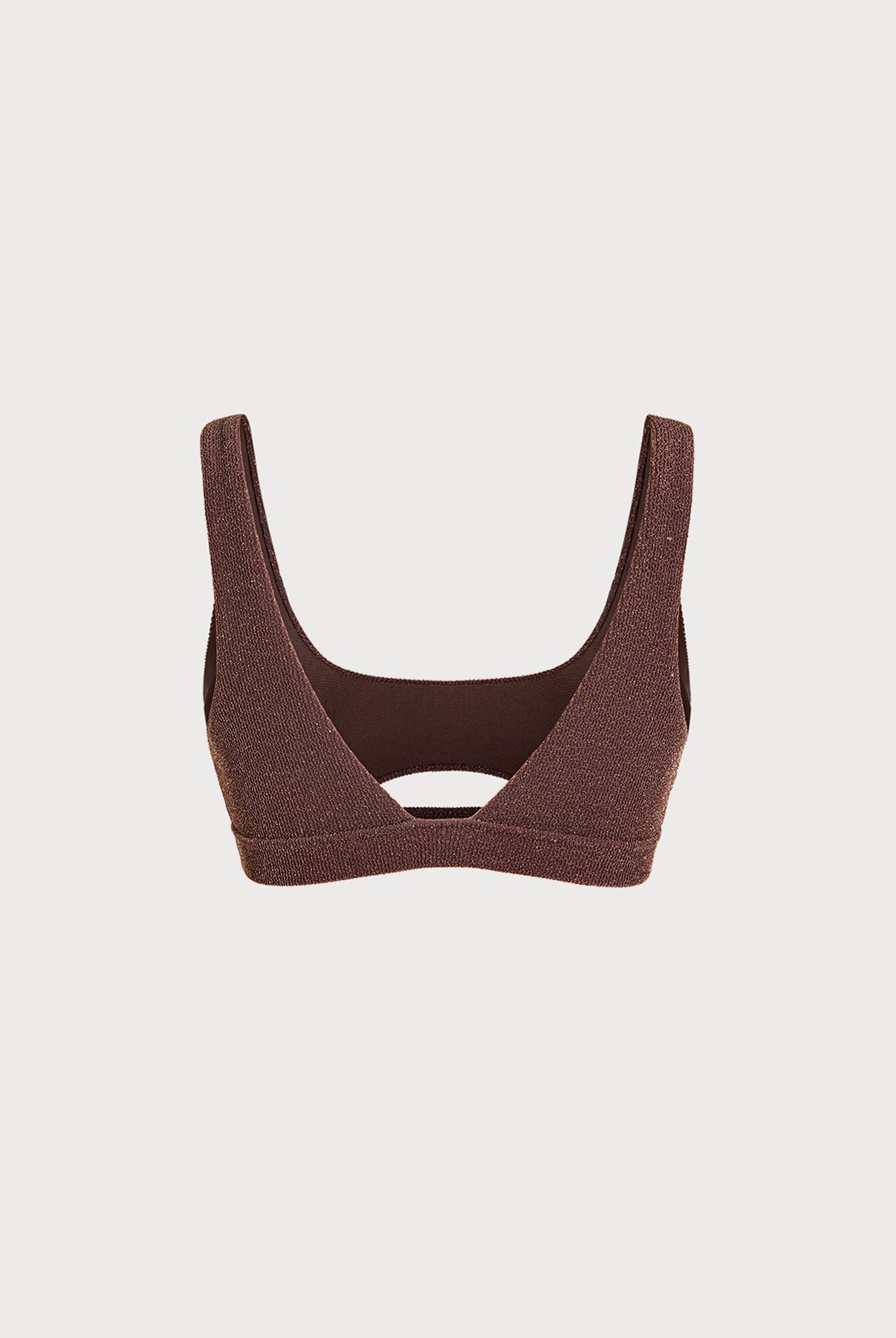 Women's Knitted Nylon Bikini Top Sustainable Bikinis - BERLOOK