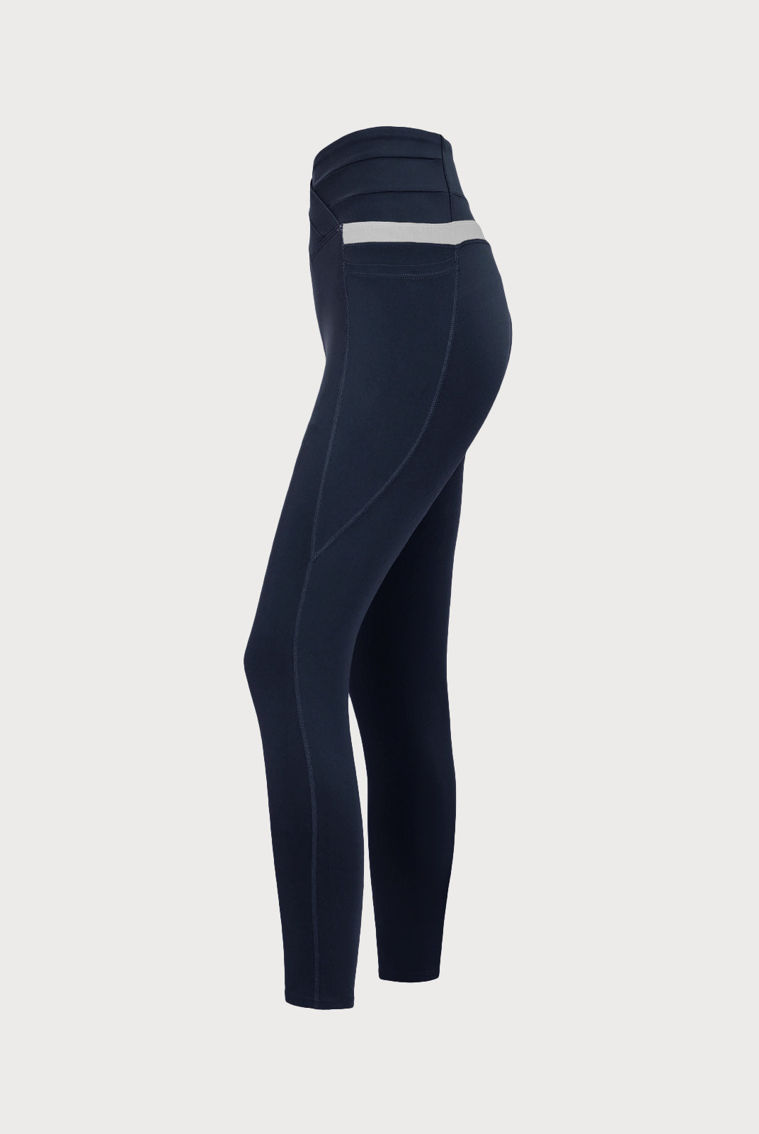 Women's Knitted Nylon Leggings Sustainable Yoga Bottoms - BERLOOK