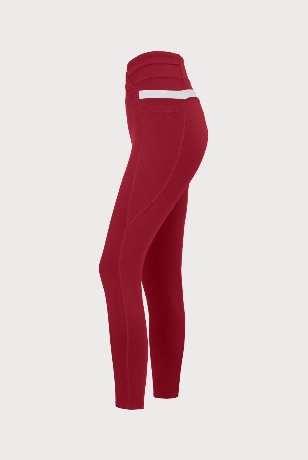Women's Knitted Nylon Leggings Sustainable Yoga Bottoms - BERLOOK