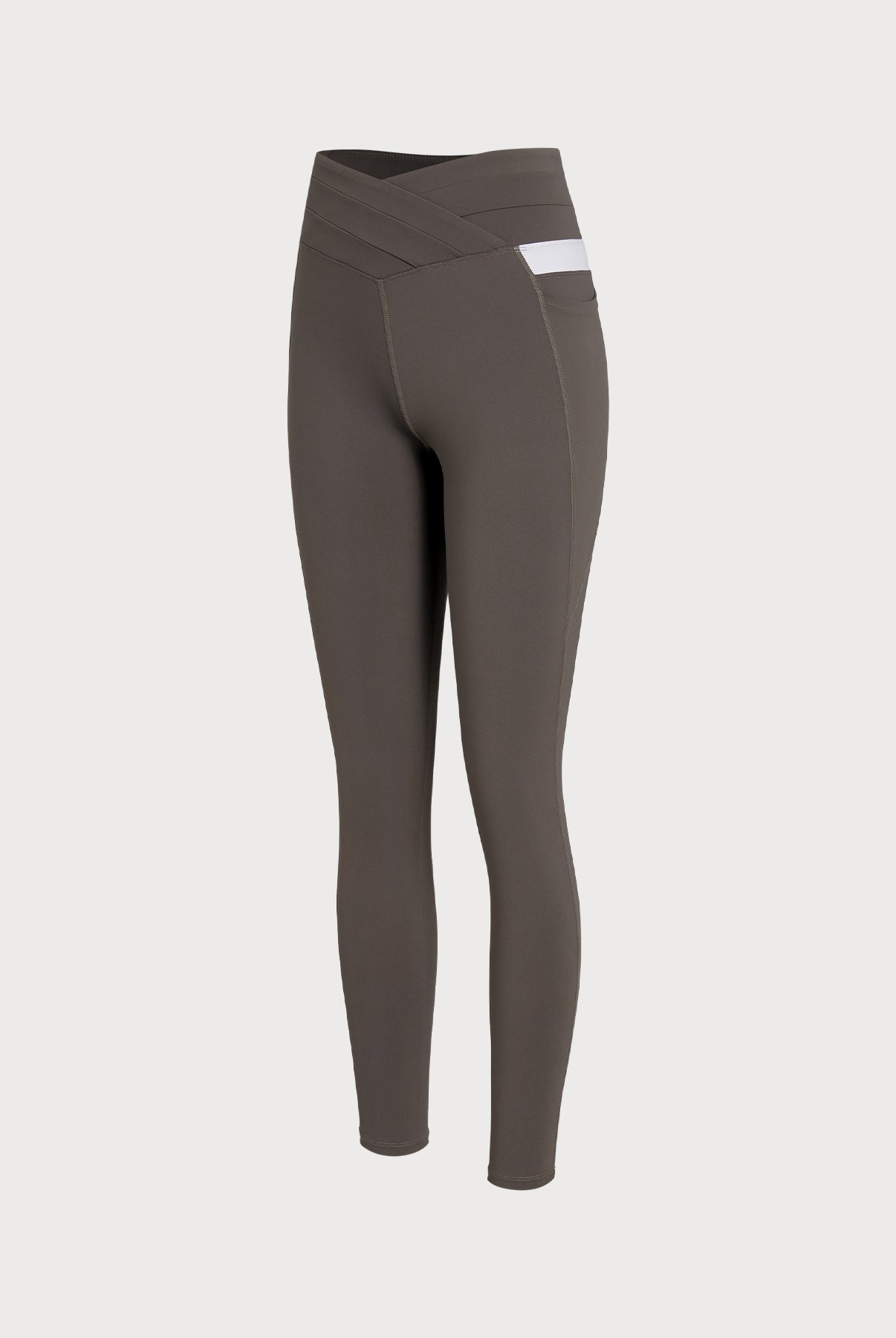 Women's Knitted Nylon Leggings Sustainable Yoga Bottoms - BERLOOK