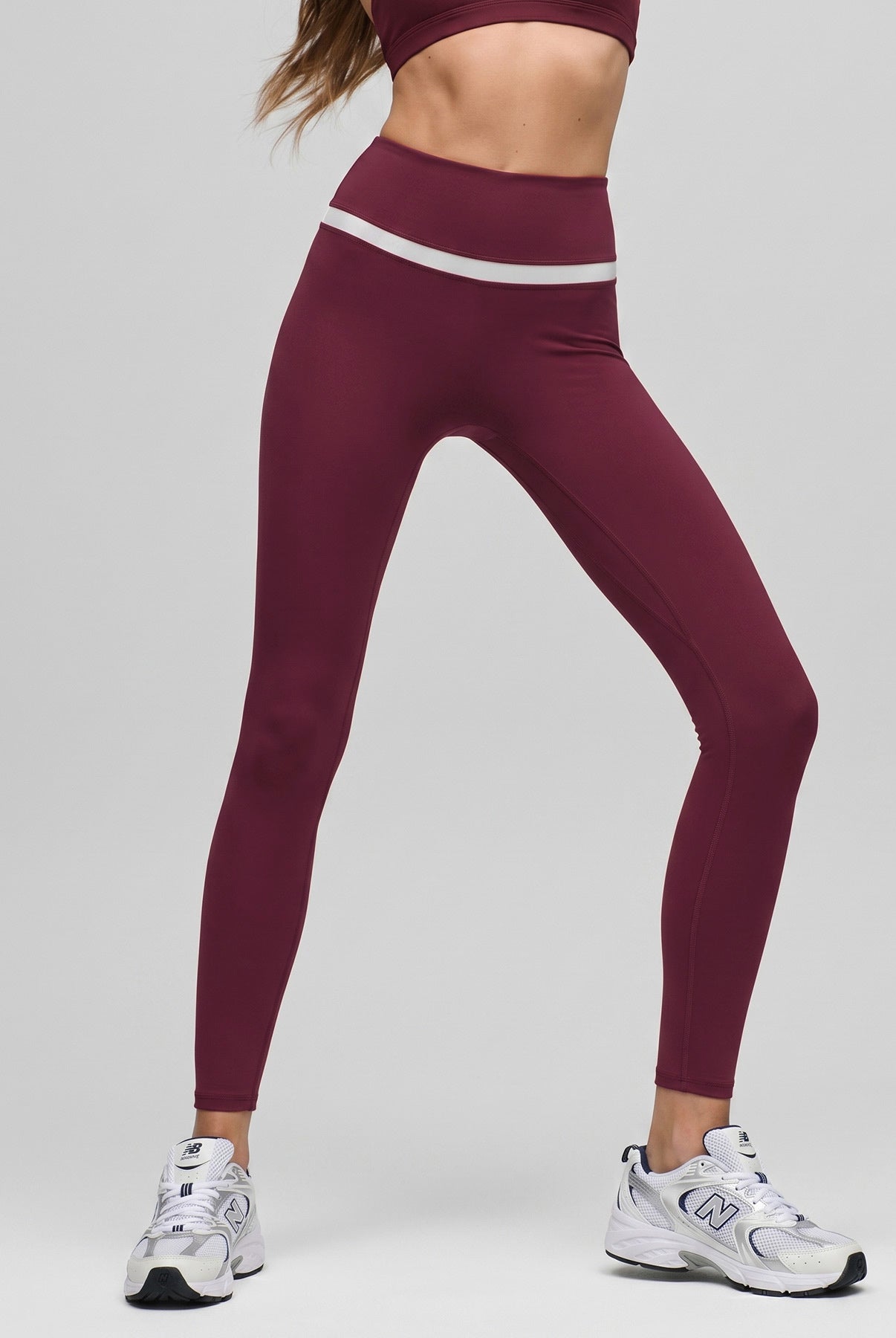 Women's Knitted Nylon Leggings Sustainable - BERLOOK