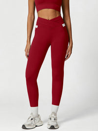 Women's Knitted Nylon Leggings Sustainable Yoga Bottoms - BERLOOK