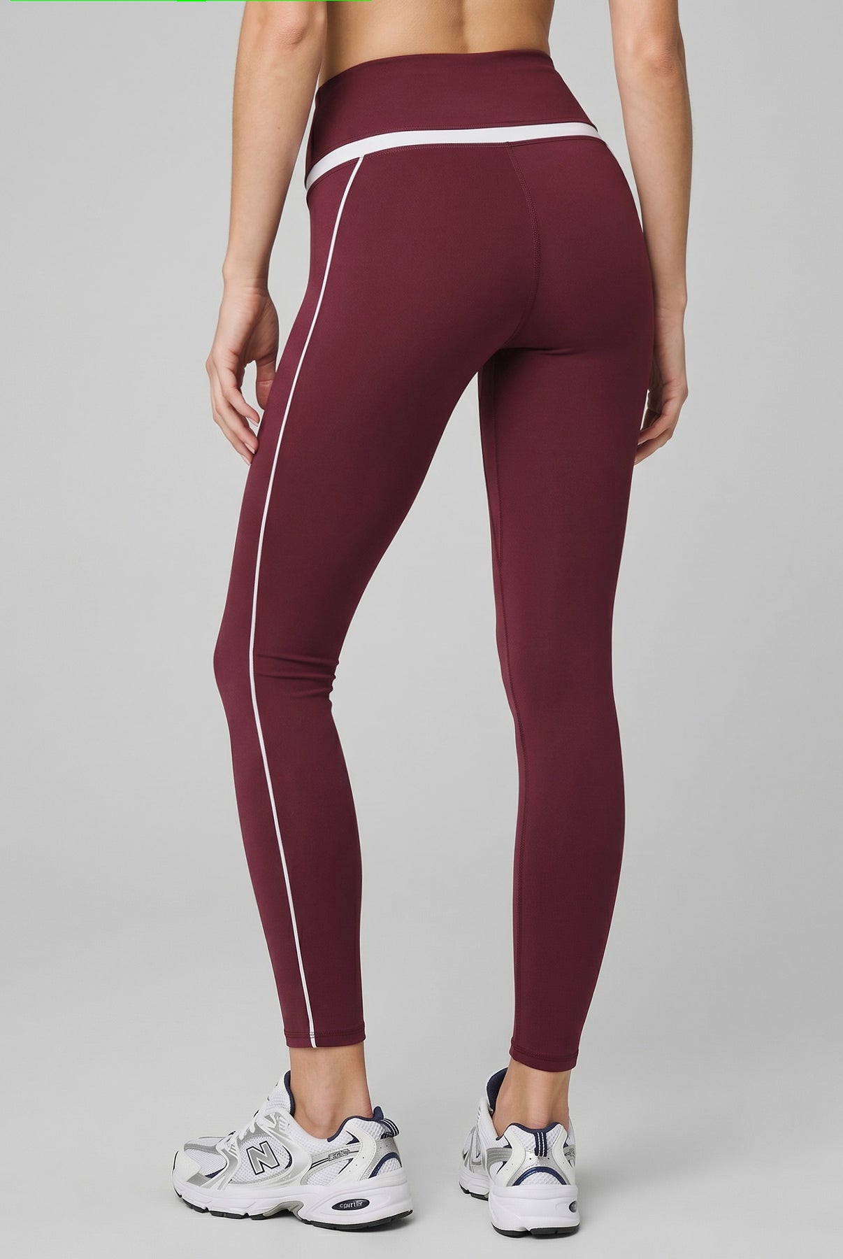 Women's Knitted Nylon Leggings Sustainable - BERLOOK