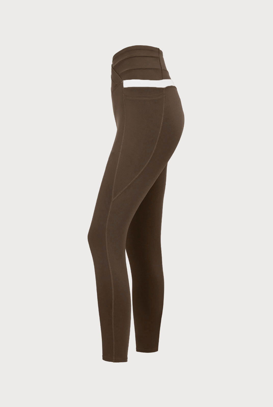 Women's Knitted Nylon Leggings Sustainable Yoga Bottoms - BERLOOK