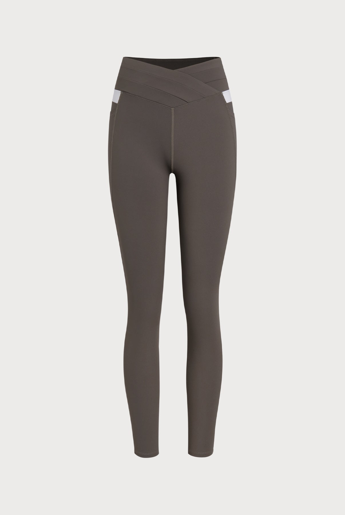 Women's Knitted Nylon Leggings Sustainable Yoga Bottoms - BERLOOK