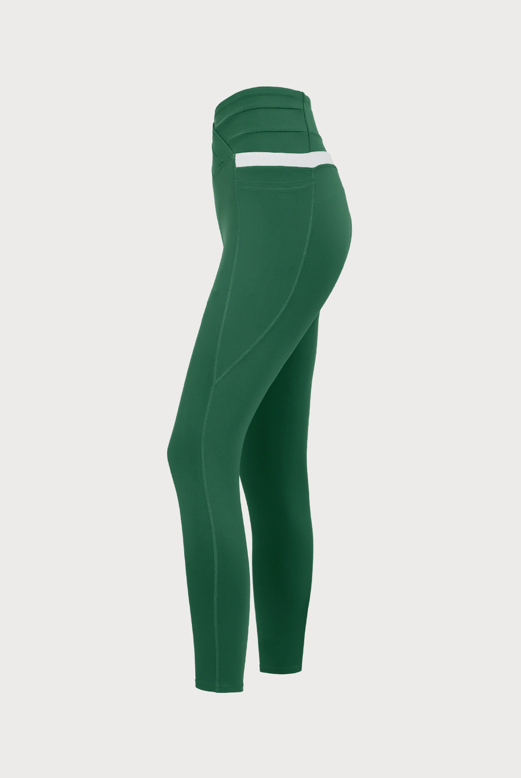 Women's Knitted Nylon Leggings Sustainable Yoga Bottoms - BERLOOK
