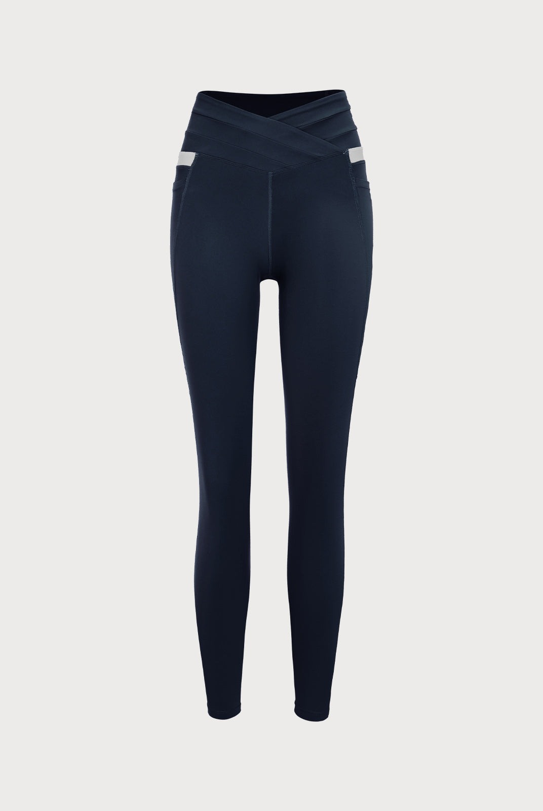 Women's Knitted Nylon Leggings Sustainable Yoga Bottoms - BERLOOK