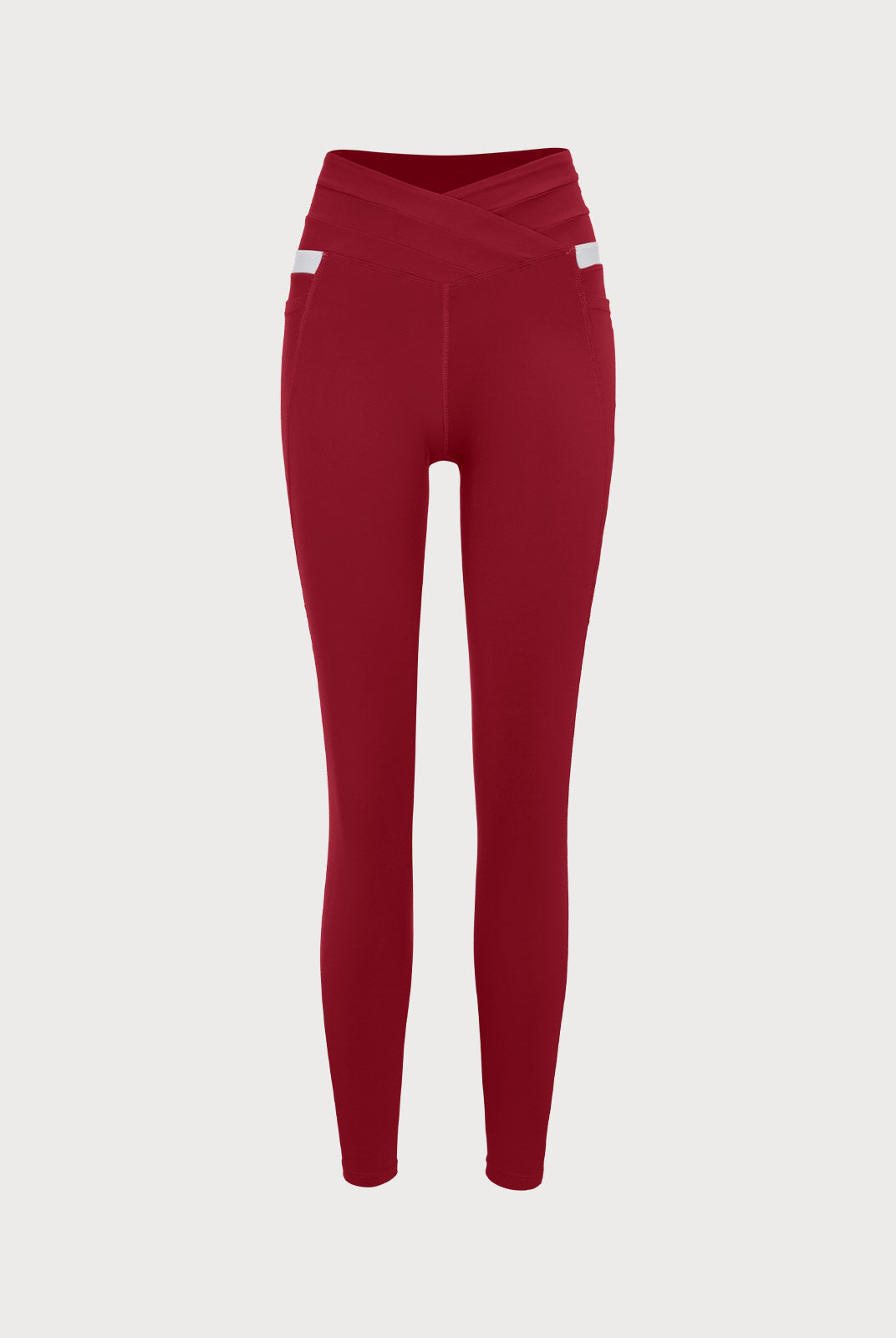 Women's Knitted Nylon Leggings Sustainable Yoga Bottoms - BERLOOK