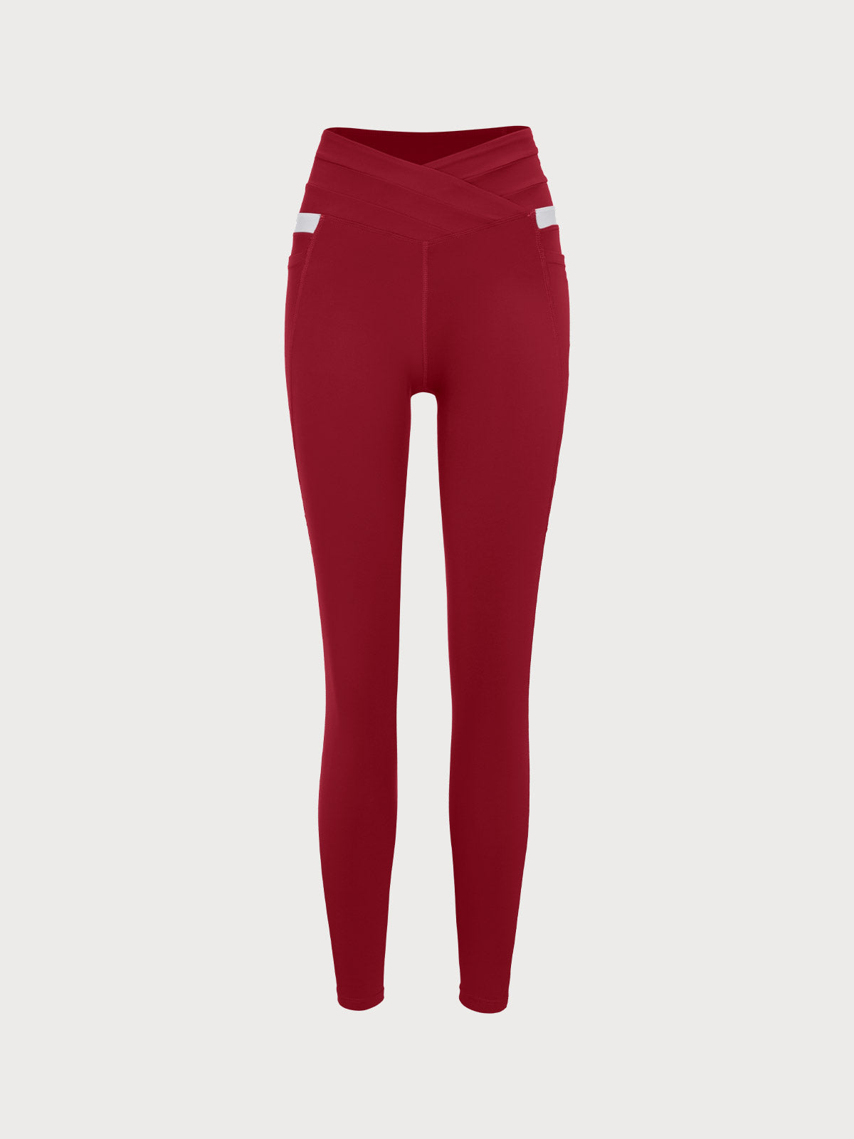 Women's Knitted Nylon Leggings Sustainable Yoga Bottoms - BERLOOK