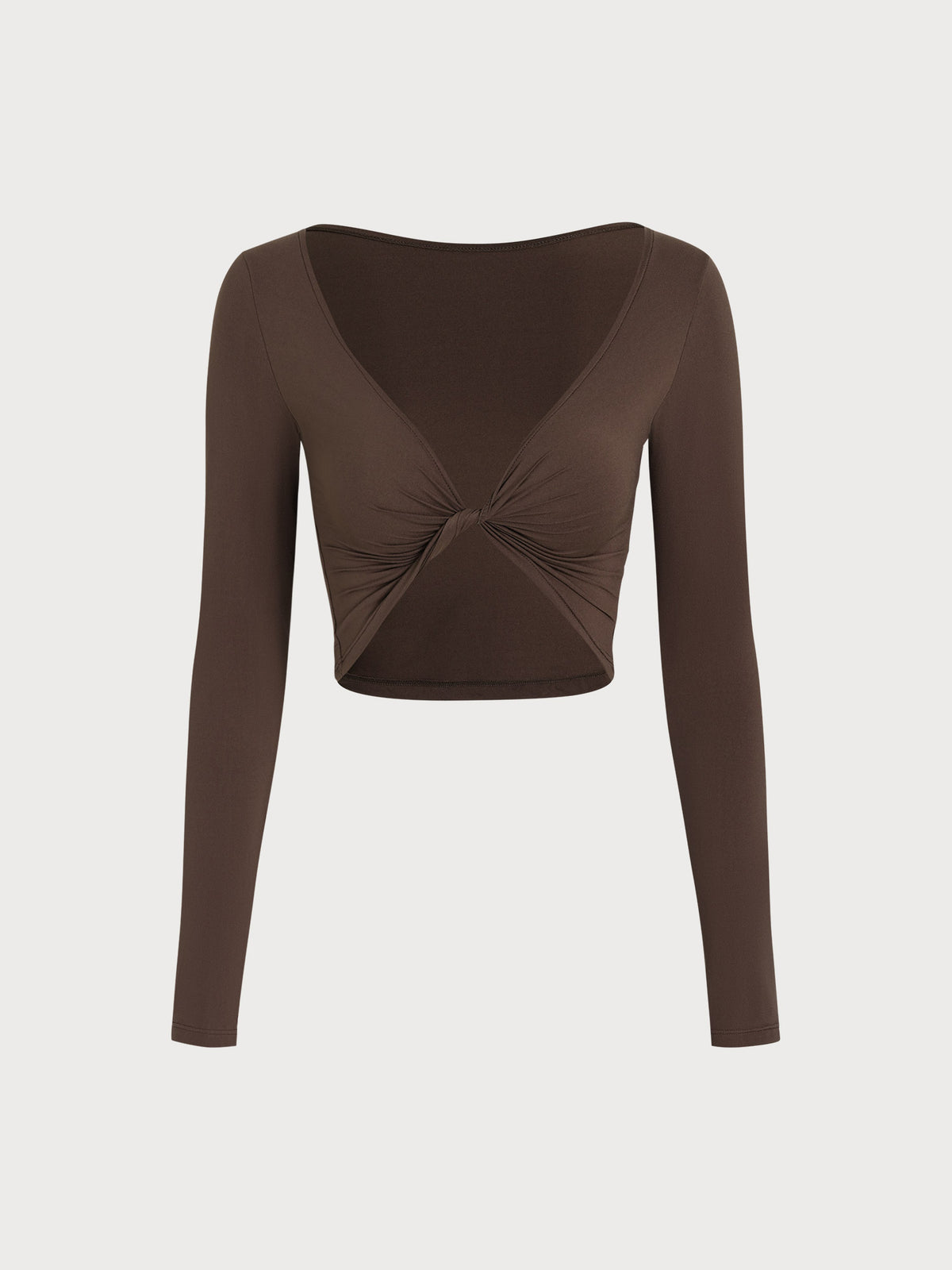 Women's Knitted Nylon Long Sleeve Tops Sustainable - BERLOOK