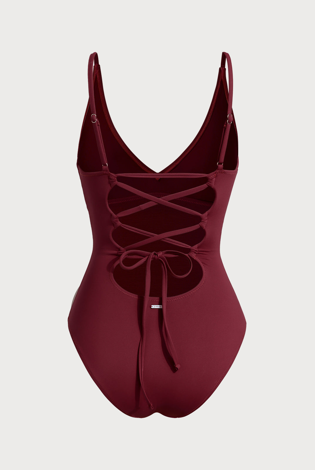 Women's Knitted Nylon One-Piece Swimsuit Sustainable One-Pieces - BERLOOK